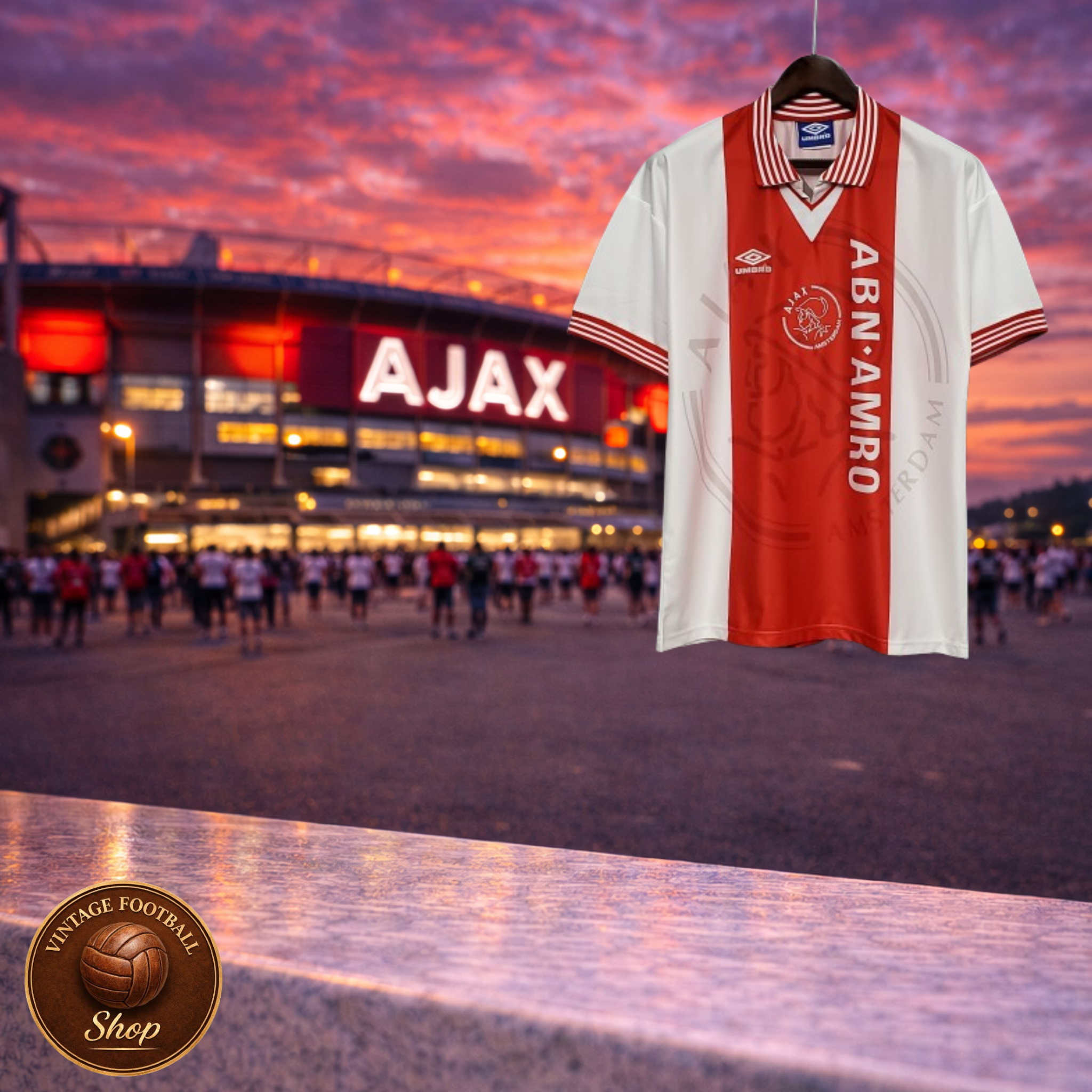 Ajax 1995/1996 Vintage Jersey | Golden Era Dutch Football Shirt