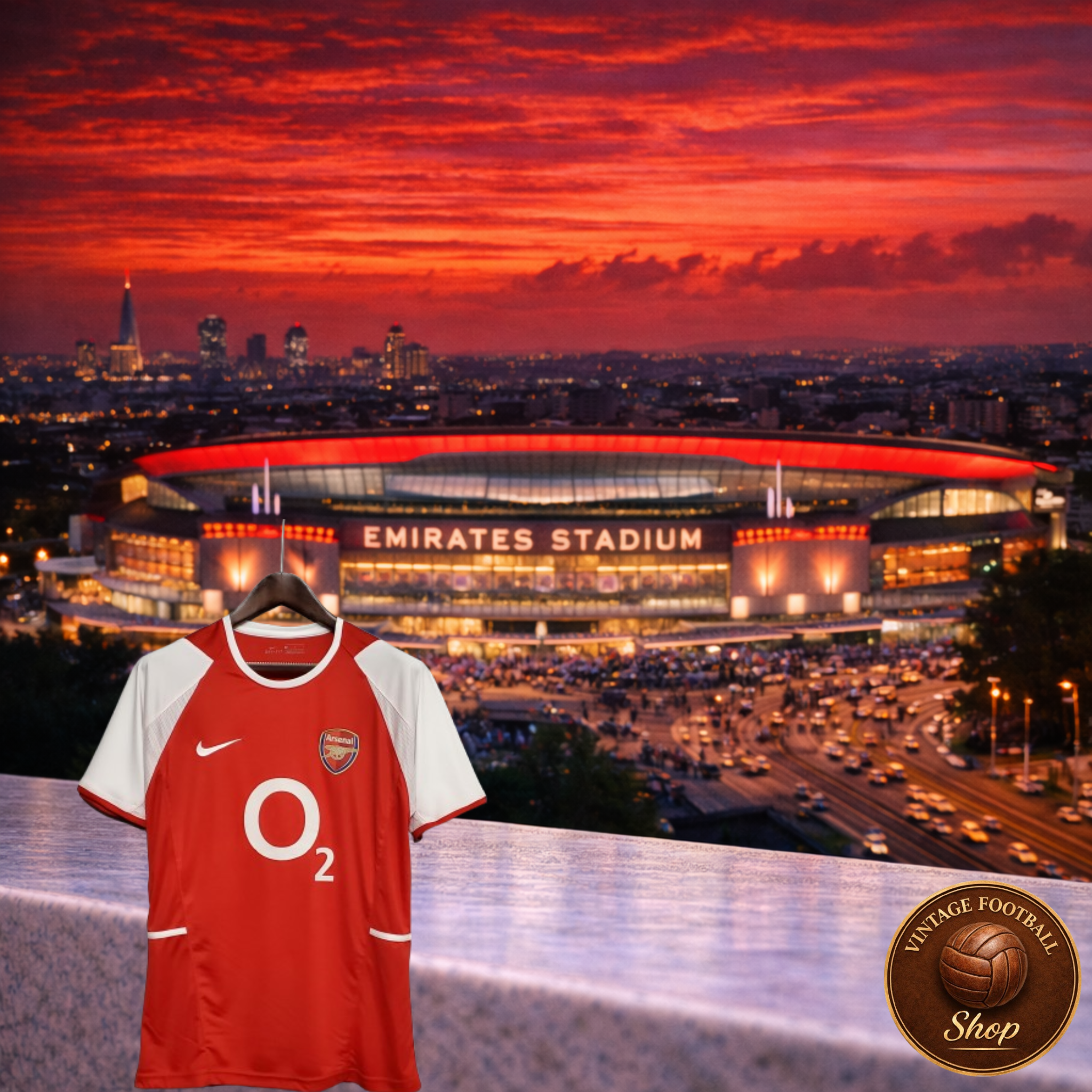 Arsenal 2002-04 Vintage Jersey | Invincibles Era Premier League