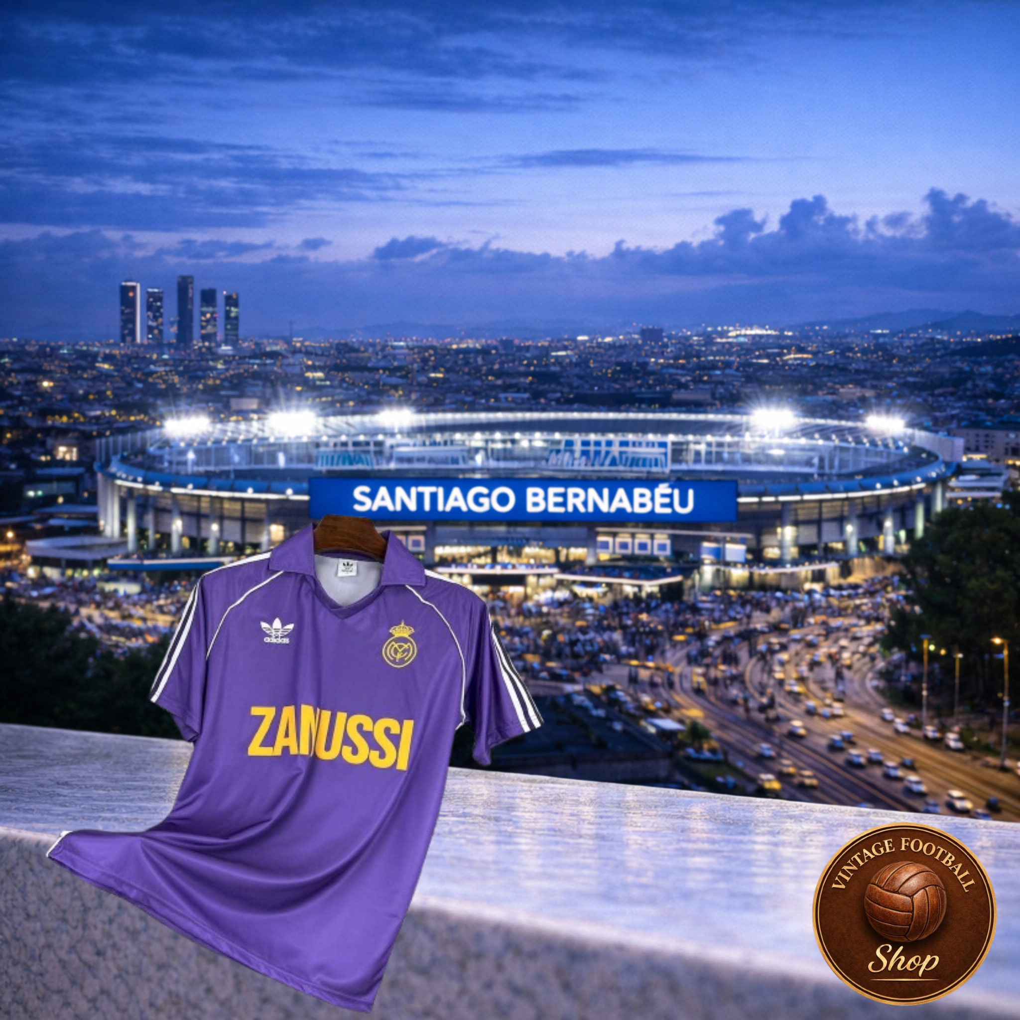 Real Madrid 1984-85 Vintage Jersey | Rare 80s Los Blancos La Liga