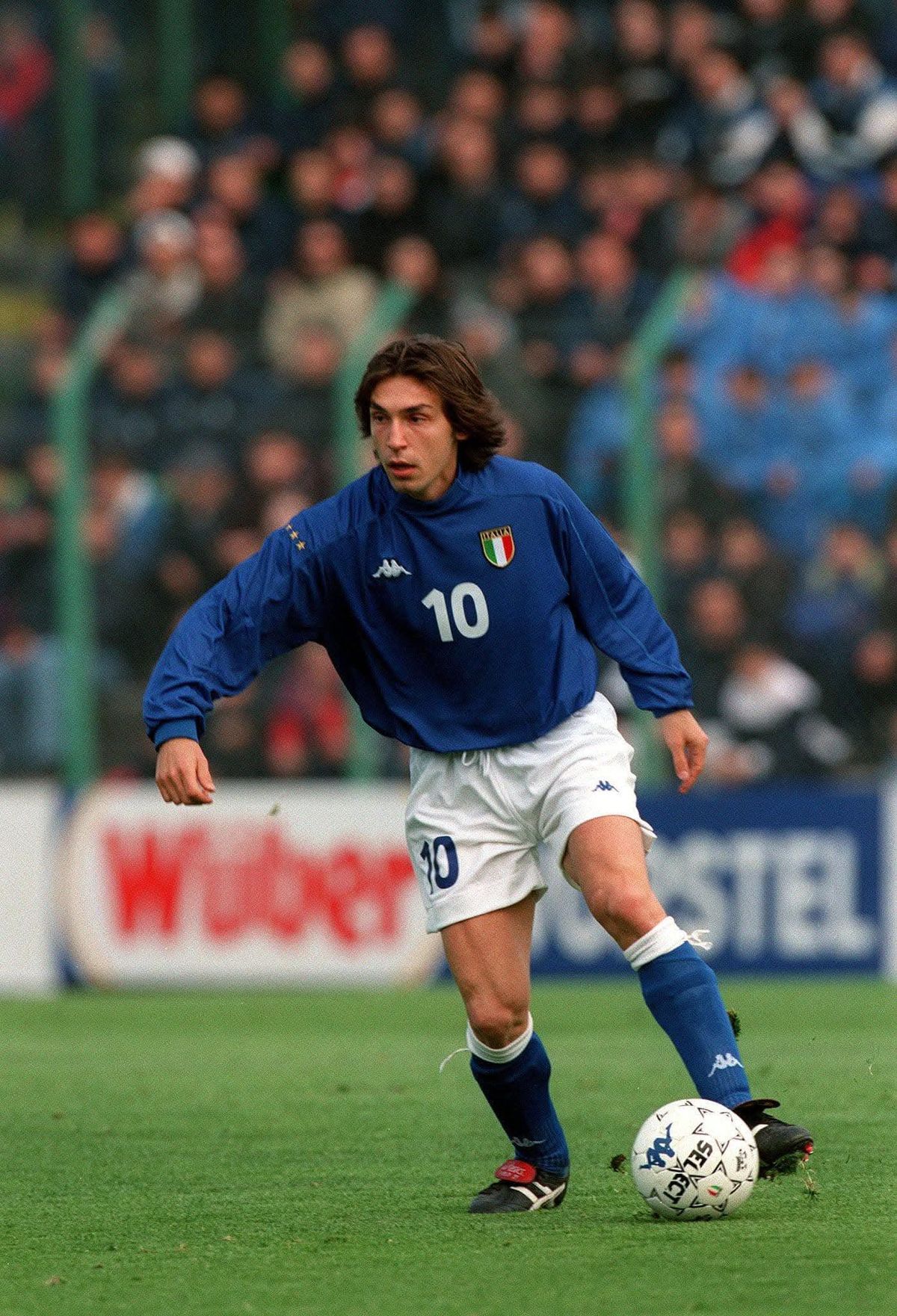 Andrea Pirlo in Italy national team jersey