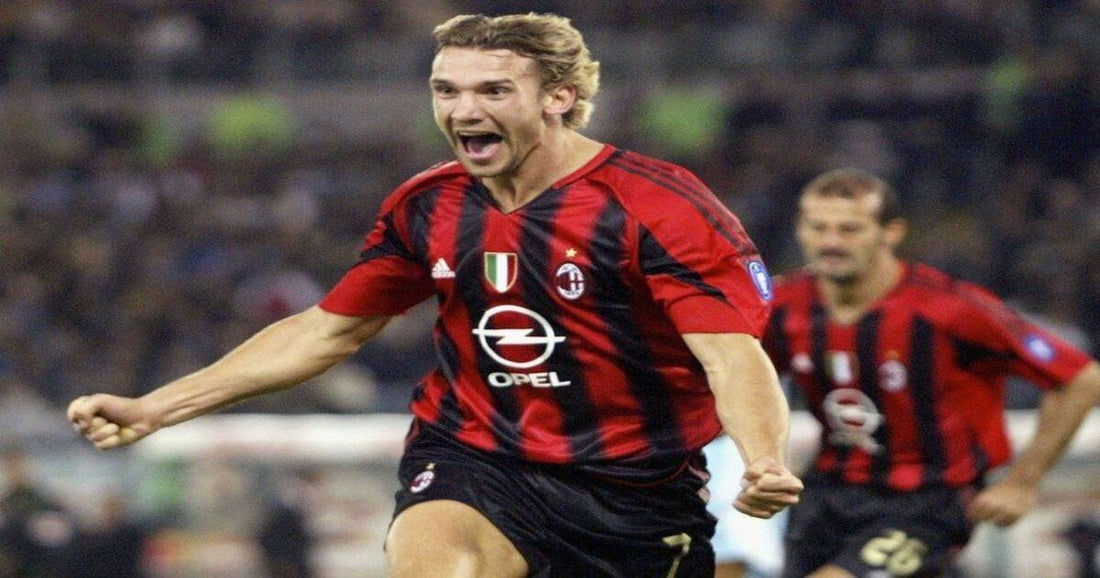 Andriy Shevchenko AC Milan vintage jersey – authentic retro Serie A shirt number 7