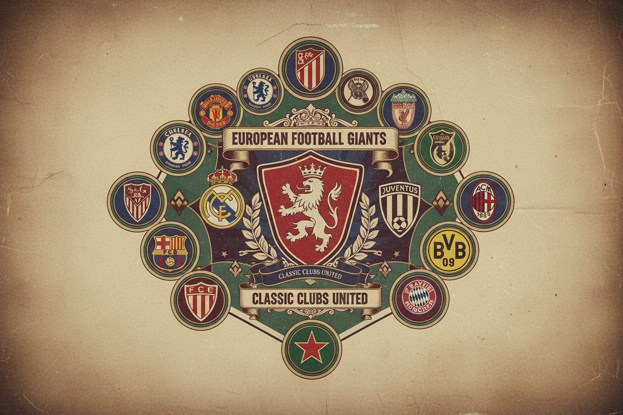 Best seller vintage club football jerseys collection logo