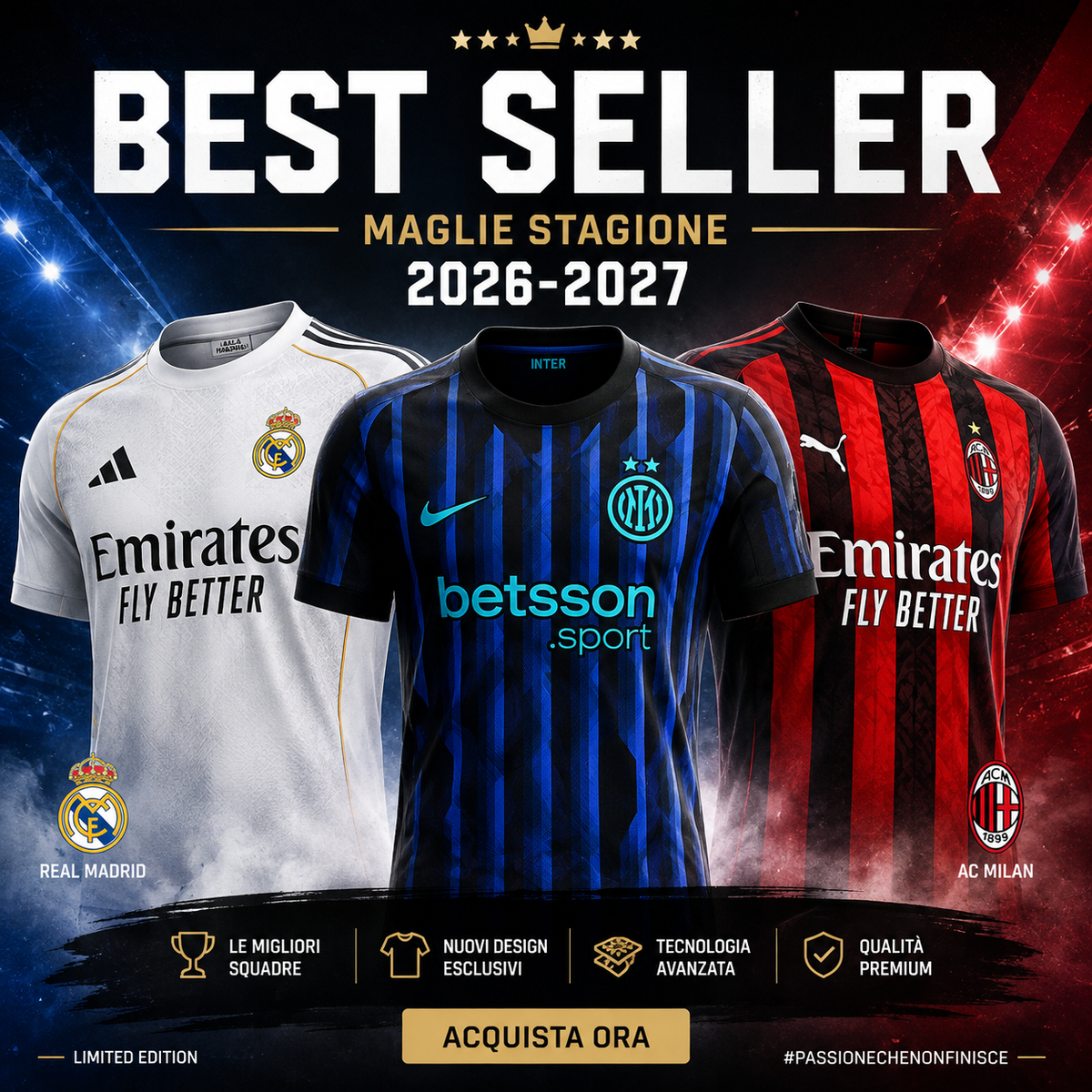 Eredivisie 2026-27 authentic replica jerseys - Vintage Football Shop
