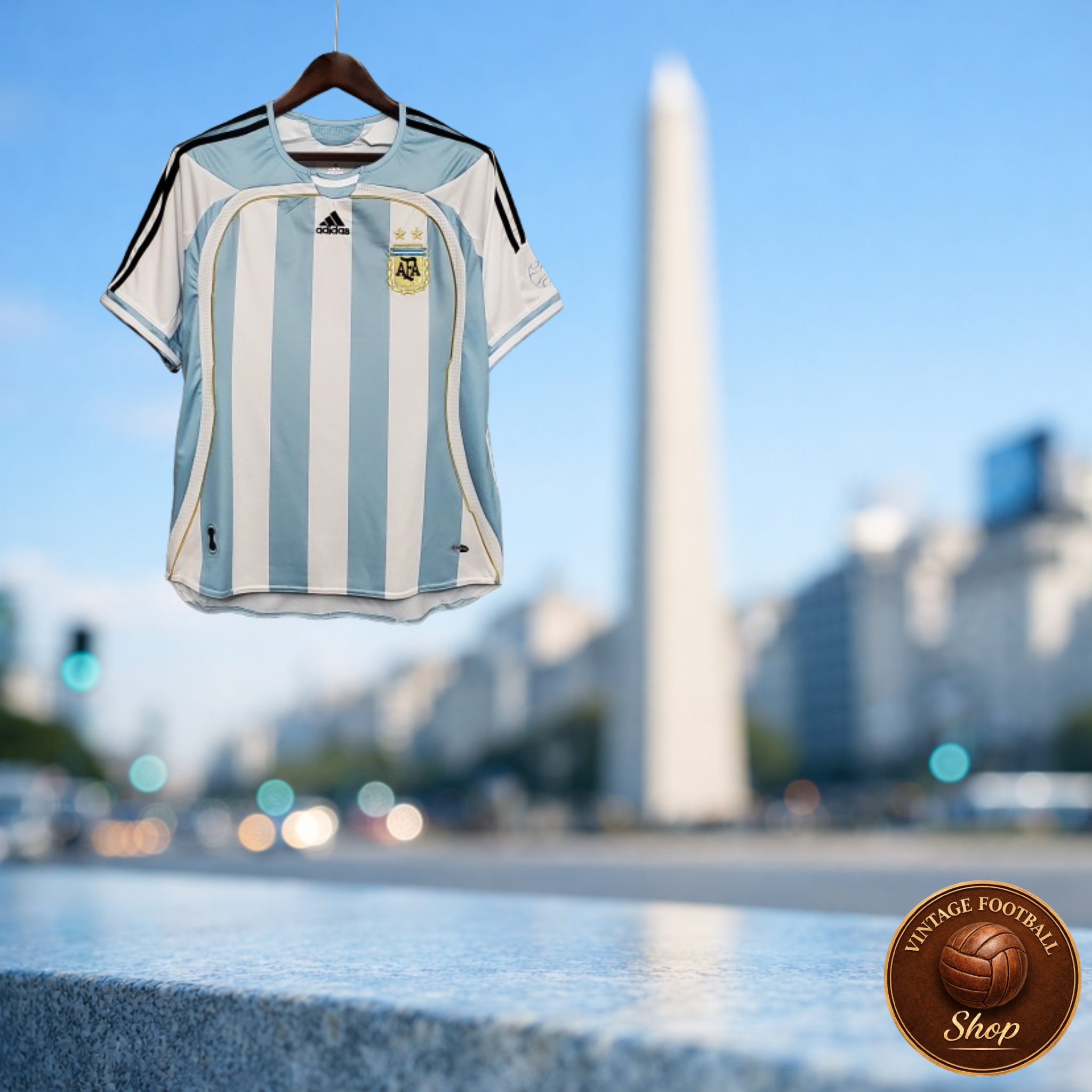 Argentina 2006 | Vintage Home Jersey - Vintage Retro Football Jersey