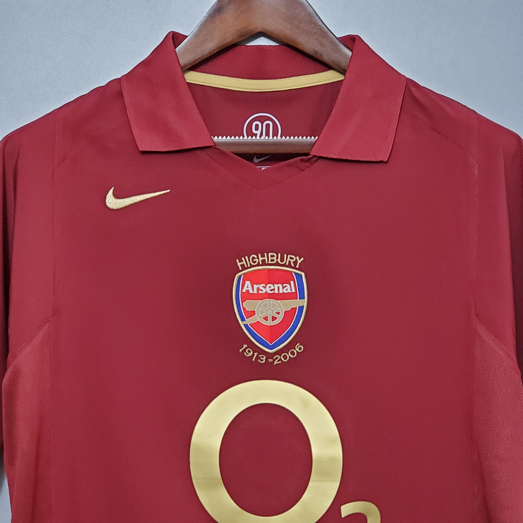 Arsenal 2005-06 | Vintage Home Jersey