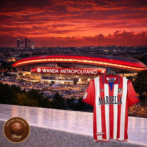 Atletico Madrid 1998-99 | Vintage Home Jersey