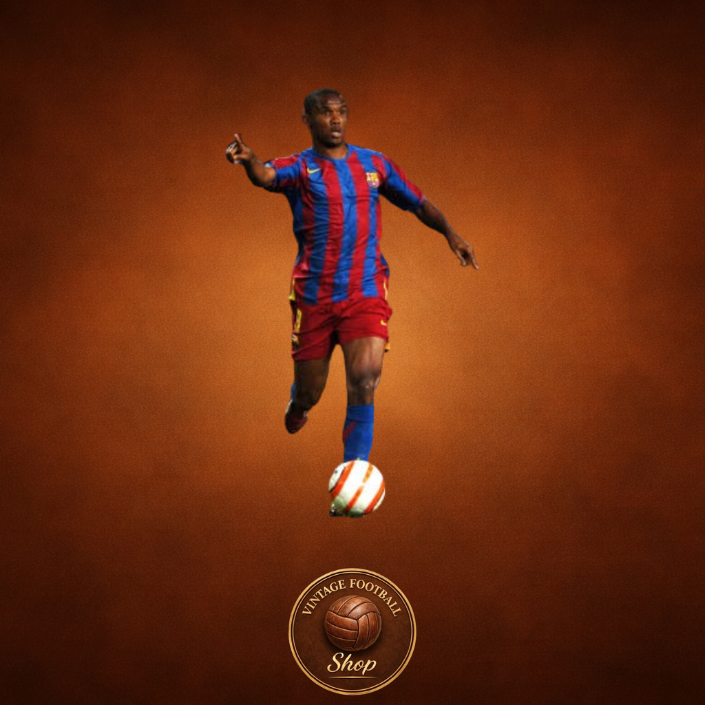 FC Barcelona 2005-06 | Vintage Home Jersey