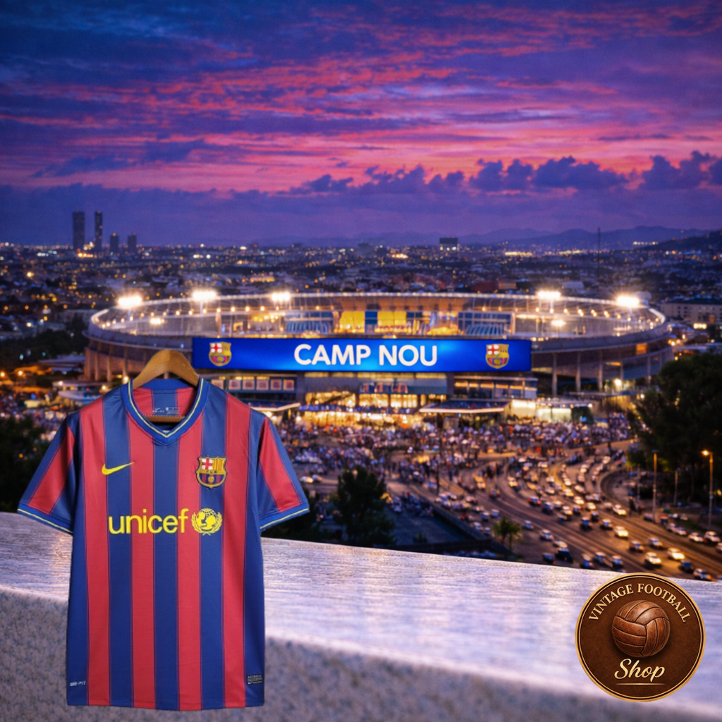 FC Barcelona 2009-10 | Vintage Home Jersey