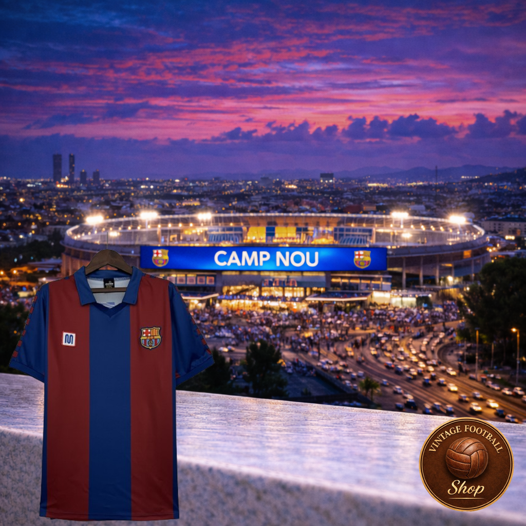 FC Barcelona 1980-82 | Vintage Home Jersey