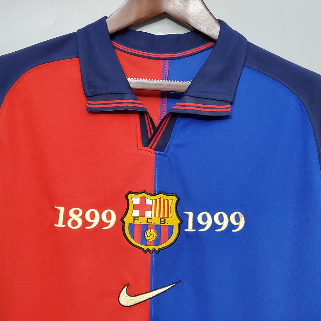 FC Barcelona 1998-99 | Vintage Home Jersey