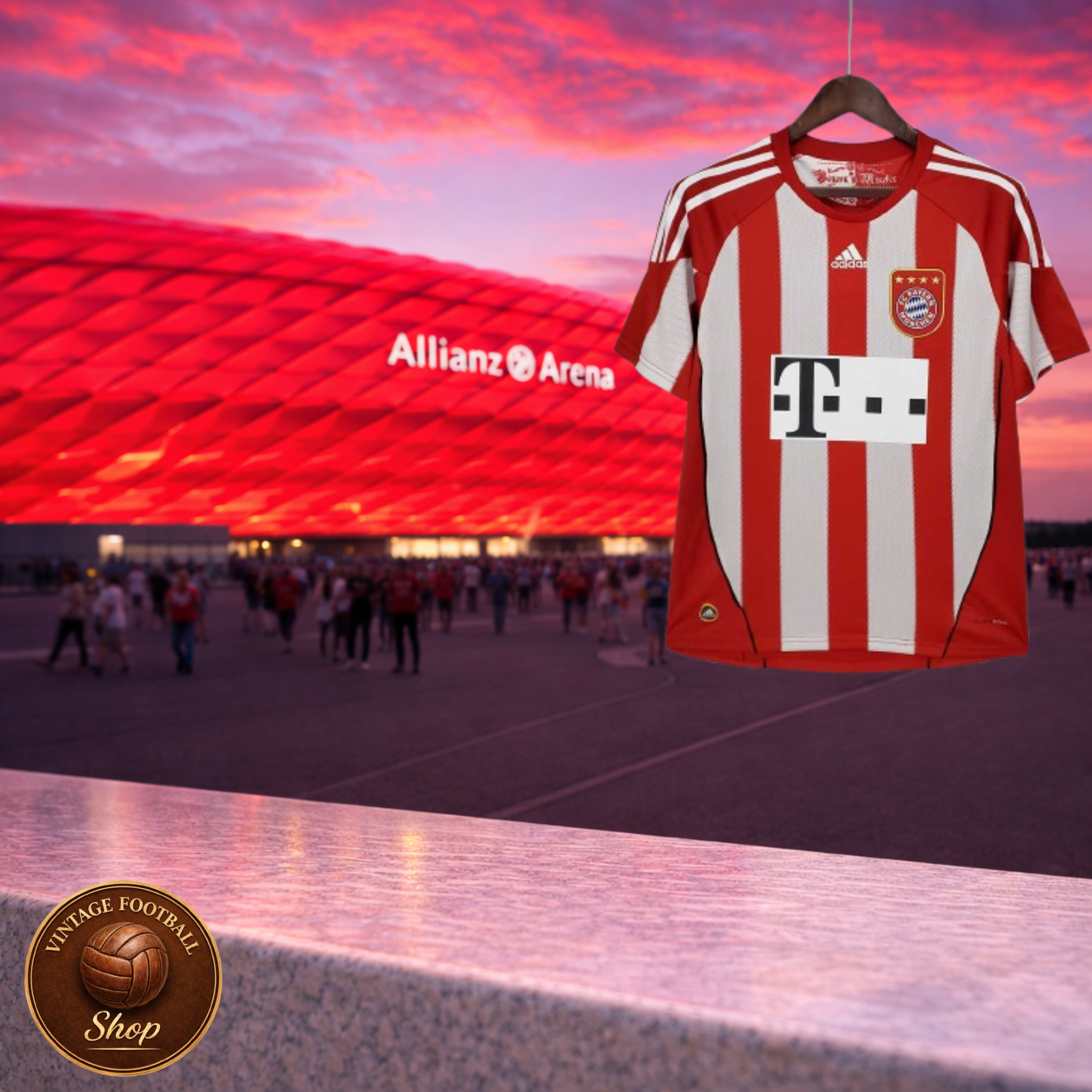 Bayern Munich 2010-11 | Vintage Home Jersey - Vintage Retro Football Jersey