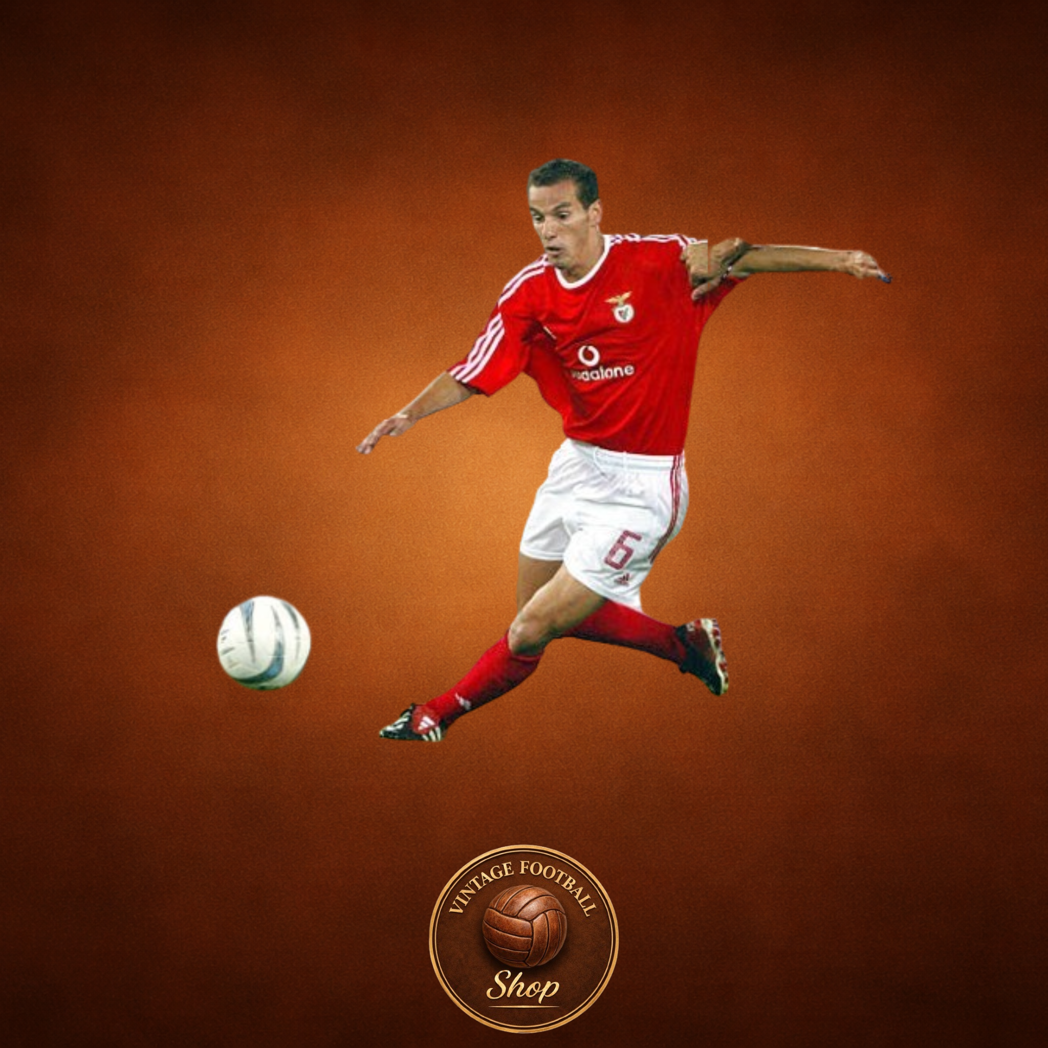 SL Benfica 2002-03 | Vintage Home Jersey