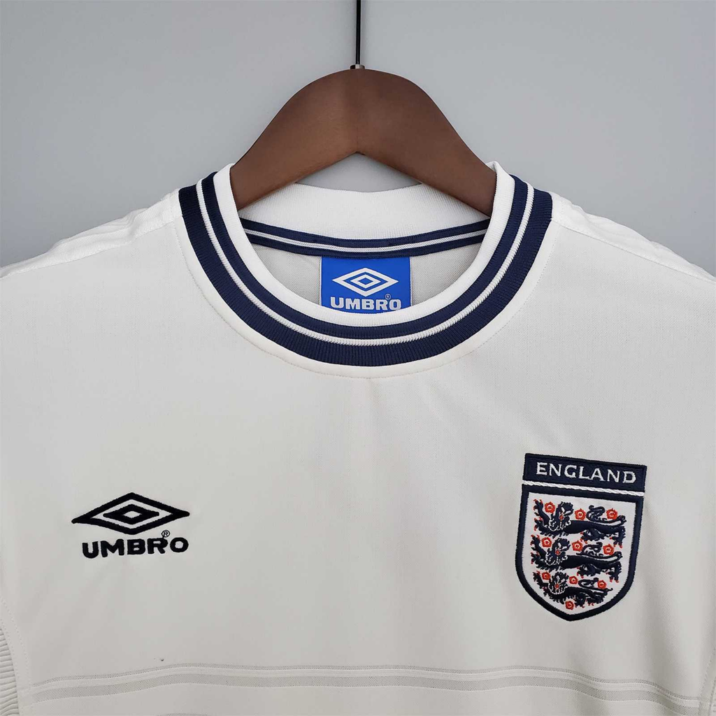 England 2000 | Vintage Home Jersey - Vintage Retro Football Jersey