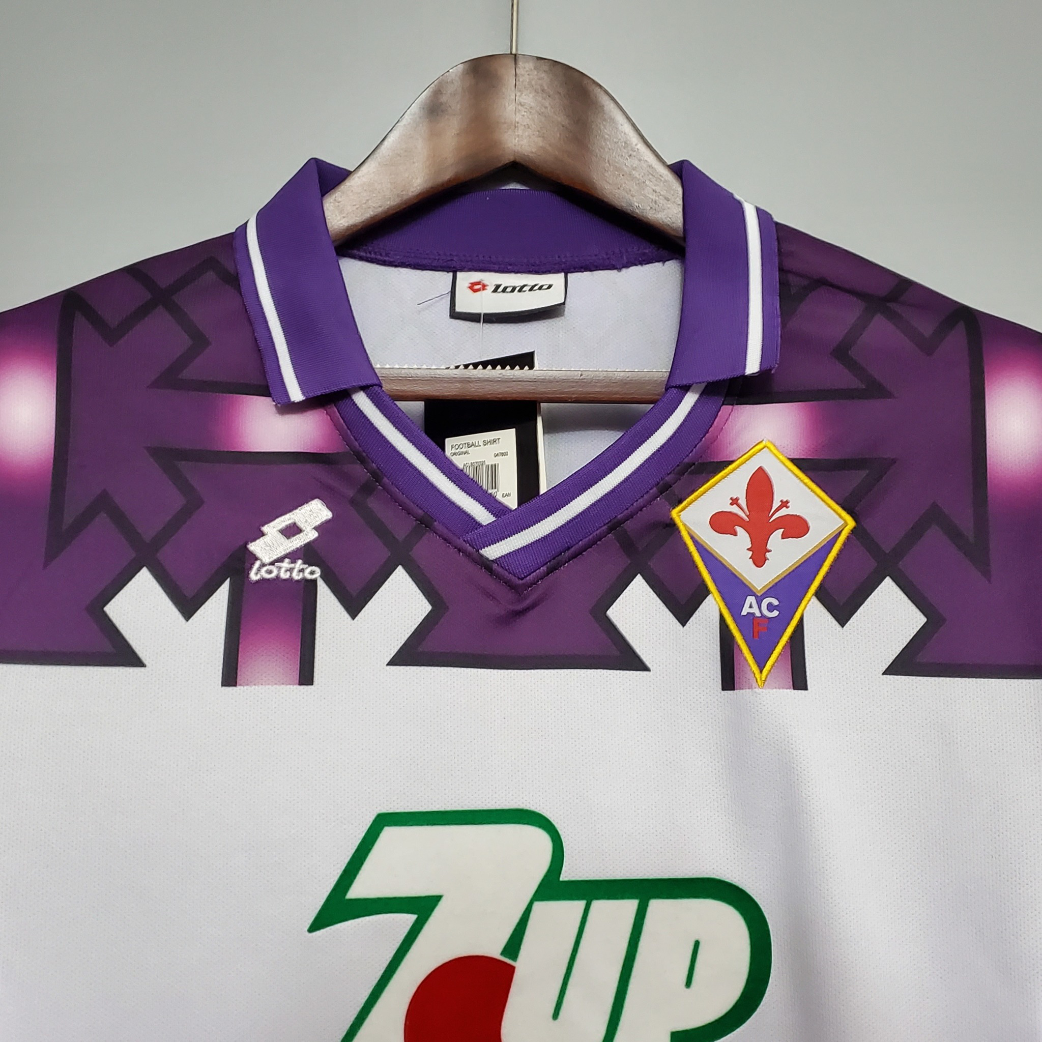 AC Fiorentina 1992-93 | Vintage Away Jersey - Vintage Retro Football Jersey