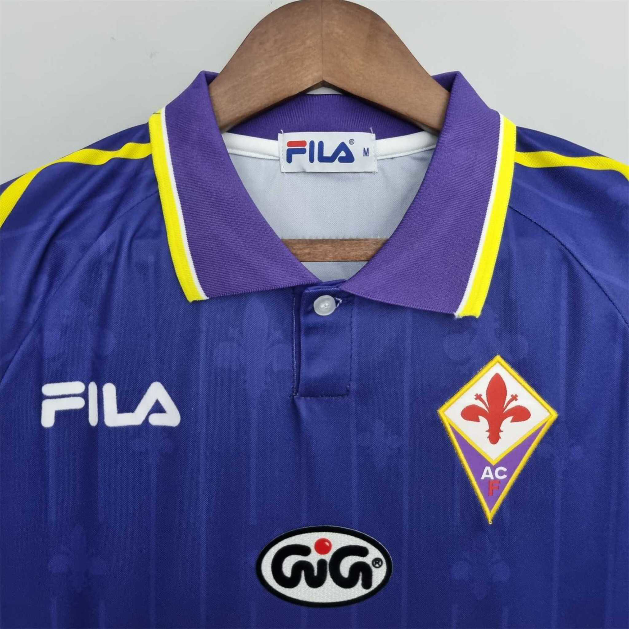 AC Fiorentina 1997-98 | Vintage Home Jersey - Vintage Retro Football Jersey