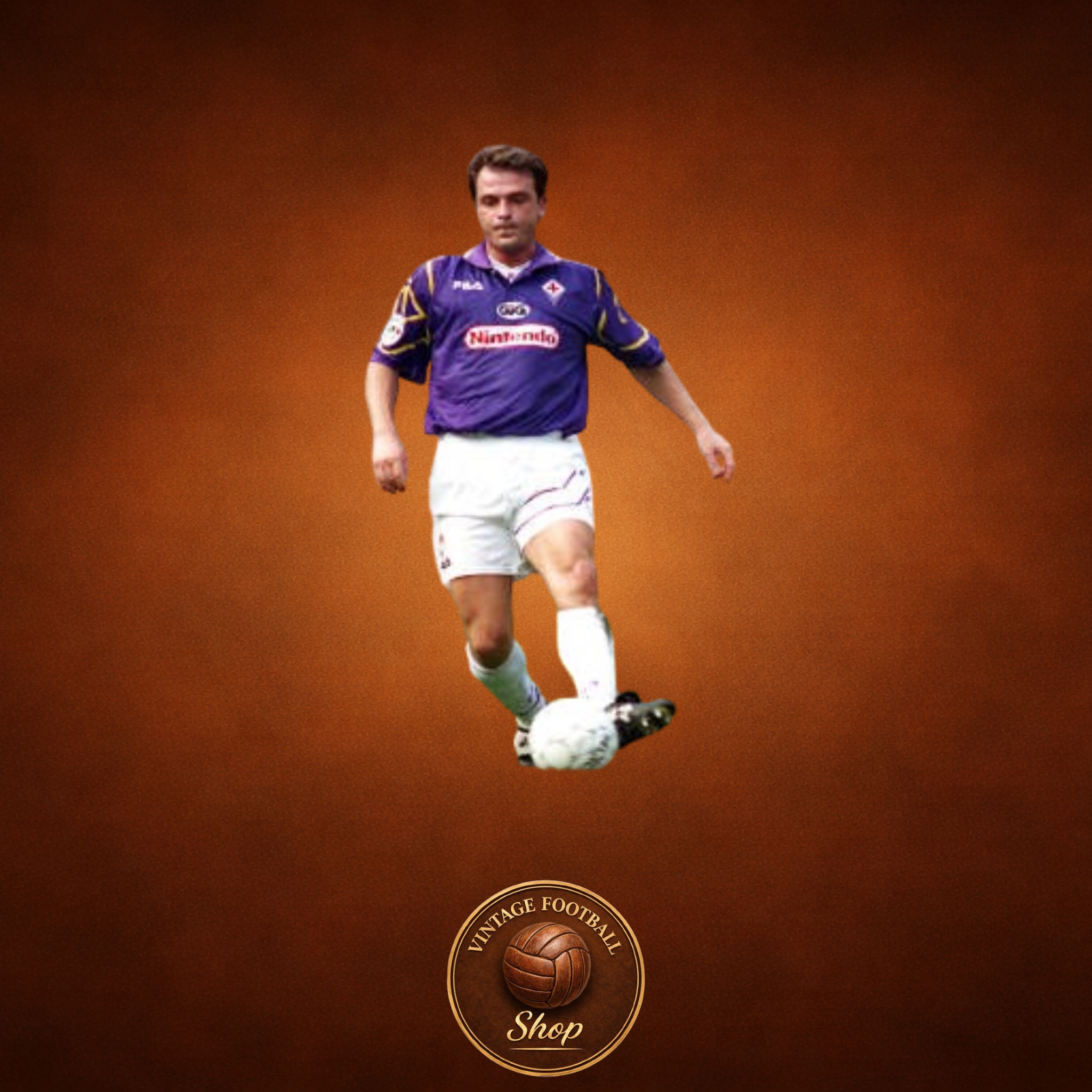 AC Fiorentina 1997-98 | Vintage Home Jersey - Vintage Retro Football Jersey