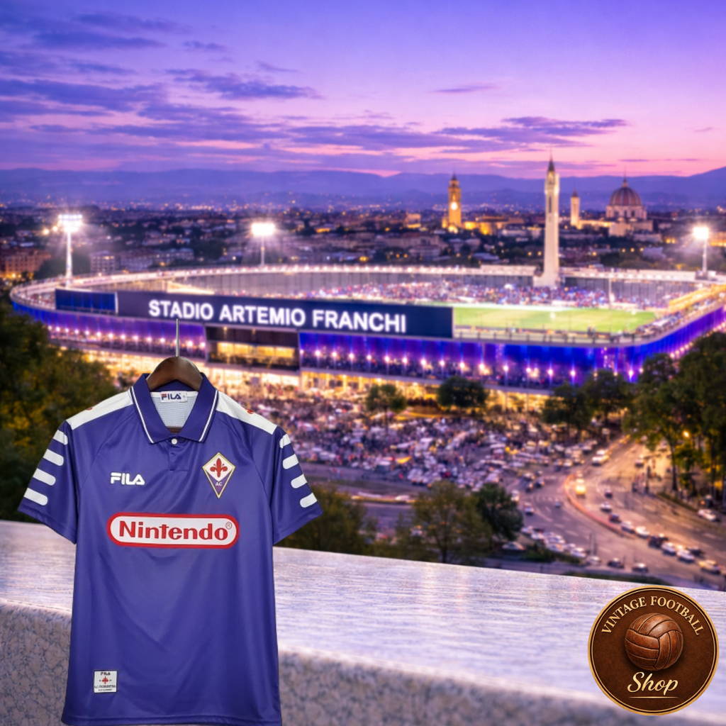 AC Fiorentina 1998-99 | Vintage Home Jersey - Vintage Retro Football Jersey