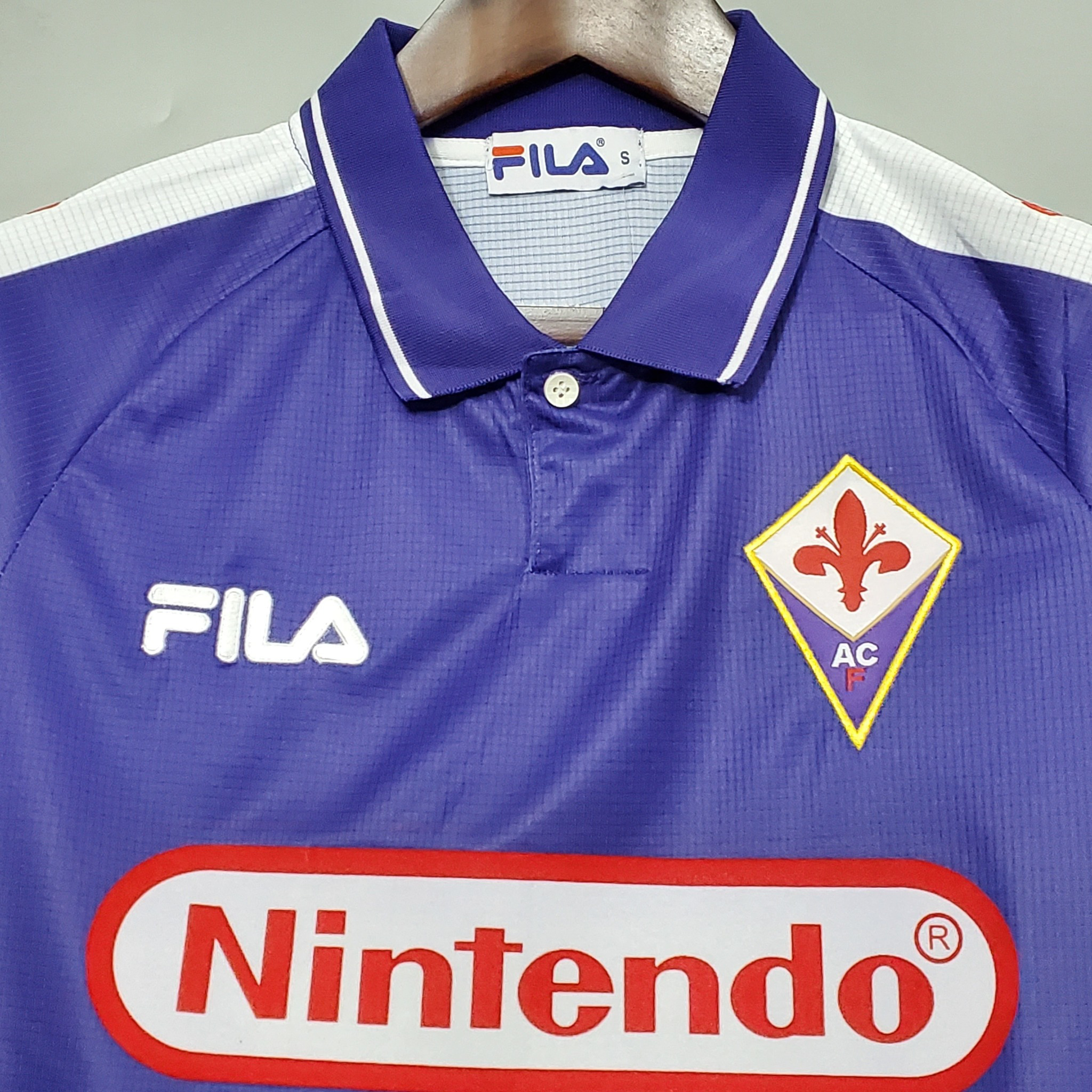 AC Fiorentina 1998-99 | Vintage Home Jersey - Vintage Retro Football Jersey