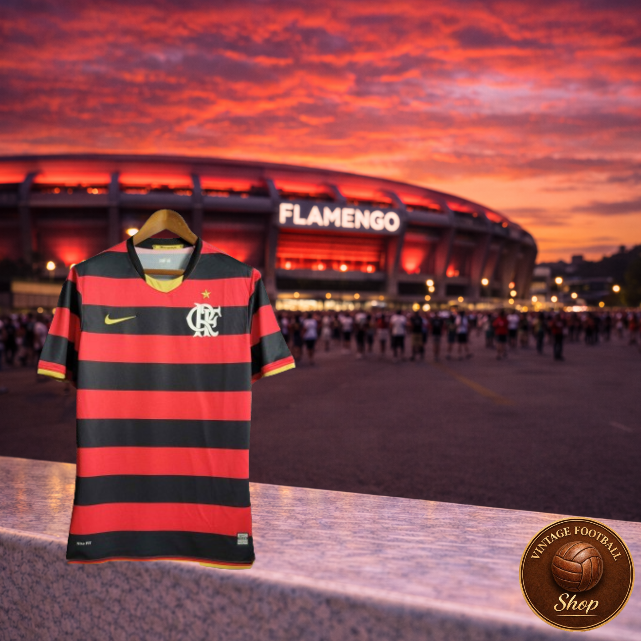 Flamengo 2008/2009 | Vintage Home Jersey - Vintage Retro Football Jersey