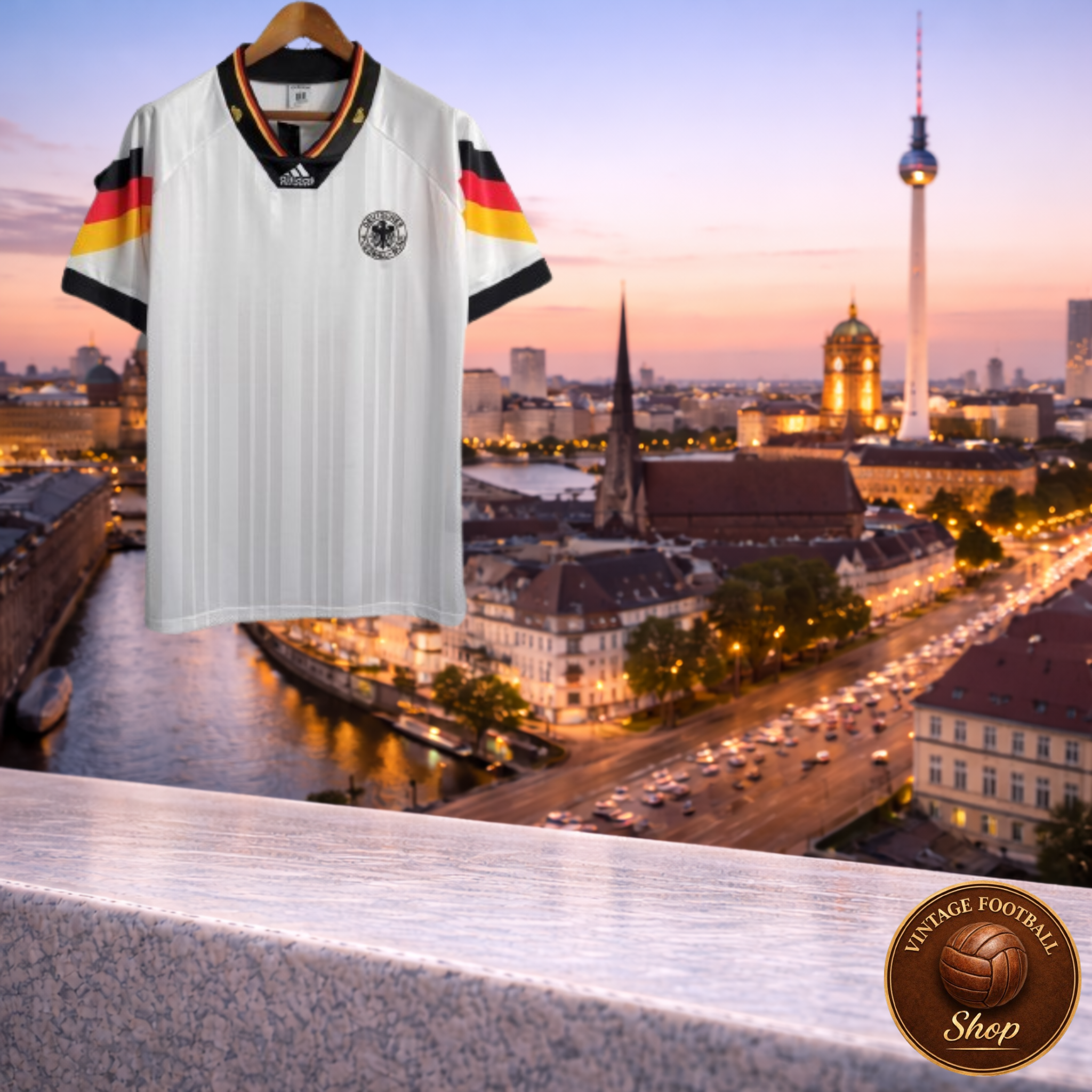 Germany 1992 | Vintage Home Jersey - Vintage Retro Football Jersey