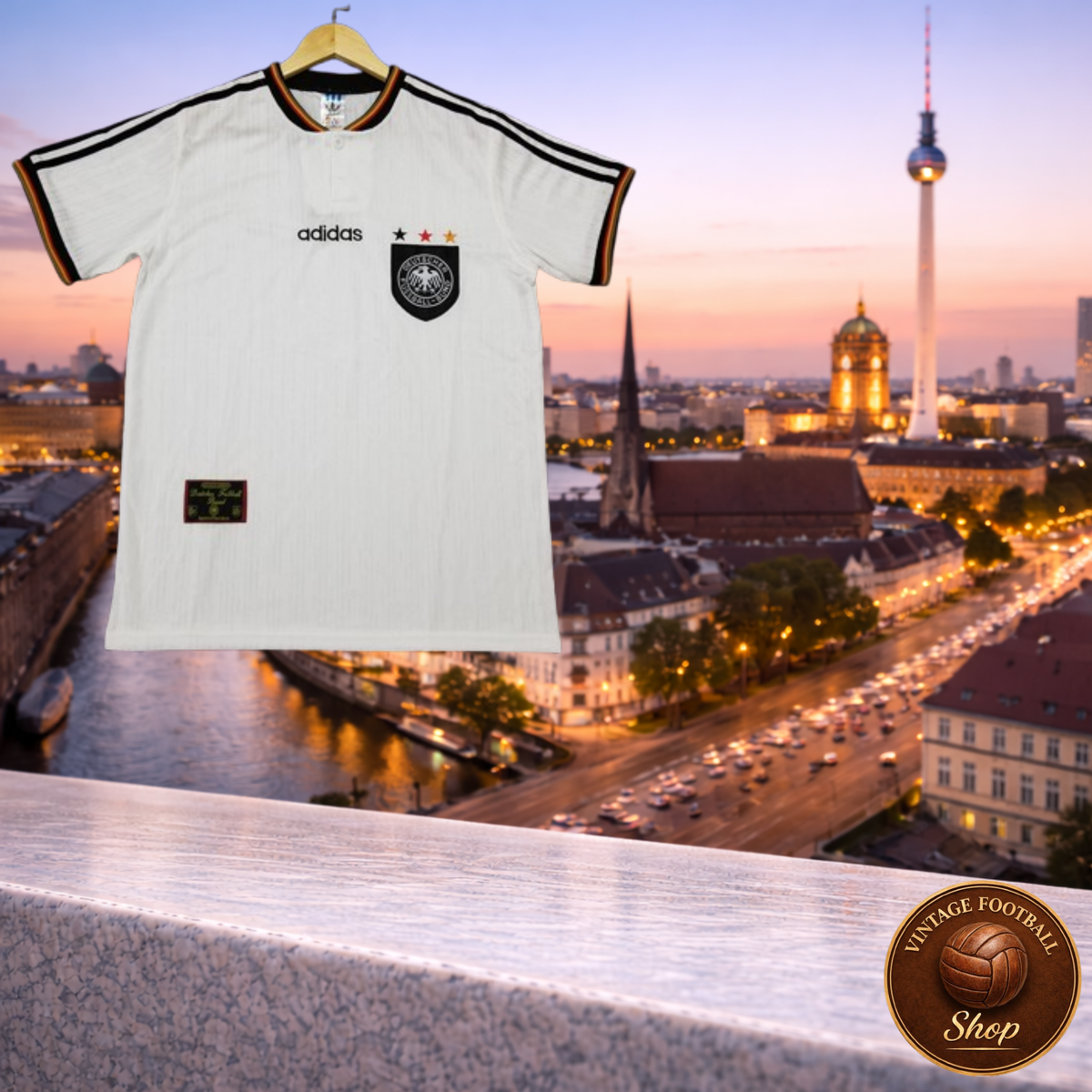 old  アディダス ヴィンテージ 1996年ドイツ代表ユニフォーム Germany 1996 | Vintage Home Jersey | Vintage Football Shop