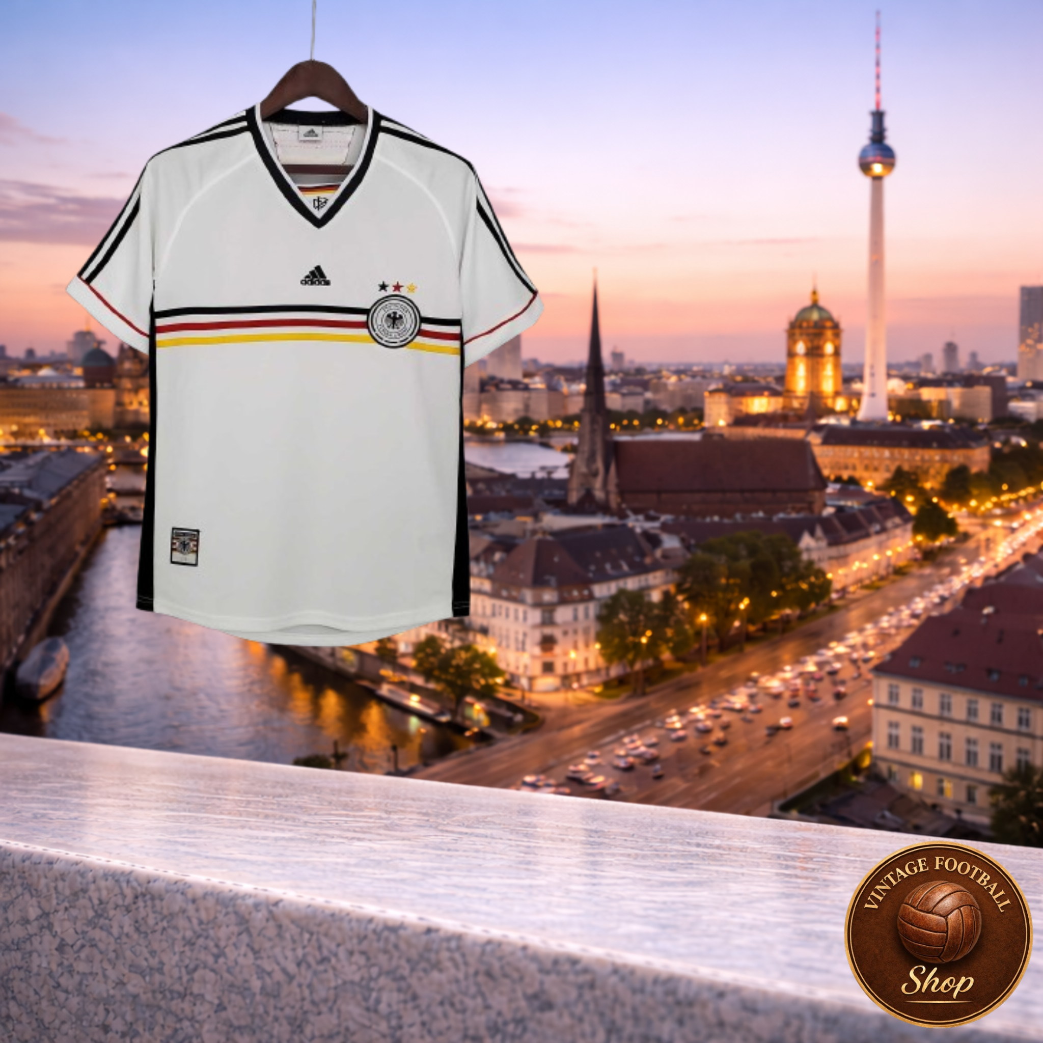 Germany 1998 | Vintage Home Jersey - Vintage Retro Football Jersey
