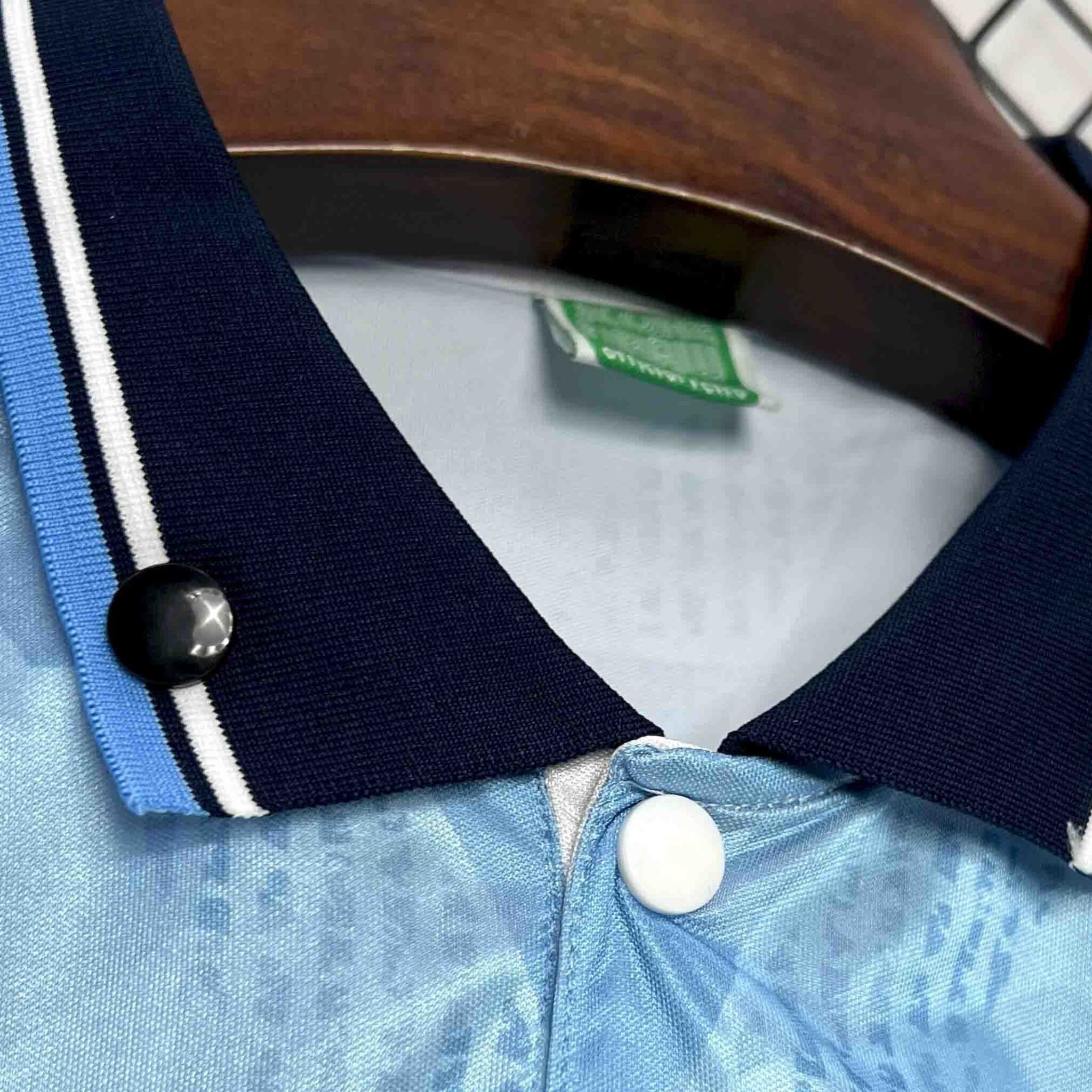 Manchester City 1989-91 | Vintage Home Jersey - Vintage Retro Football Jersey