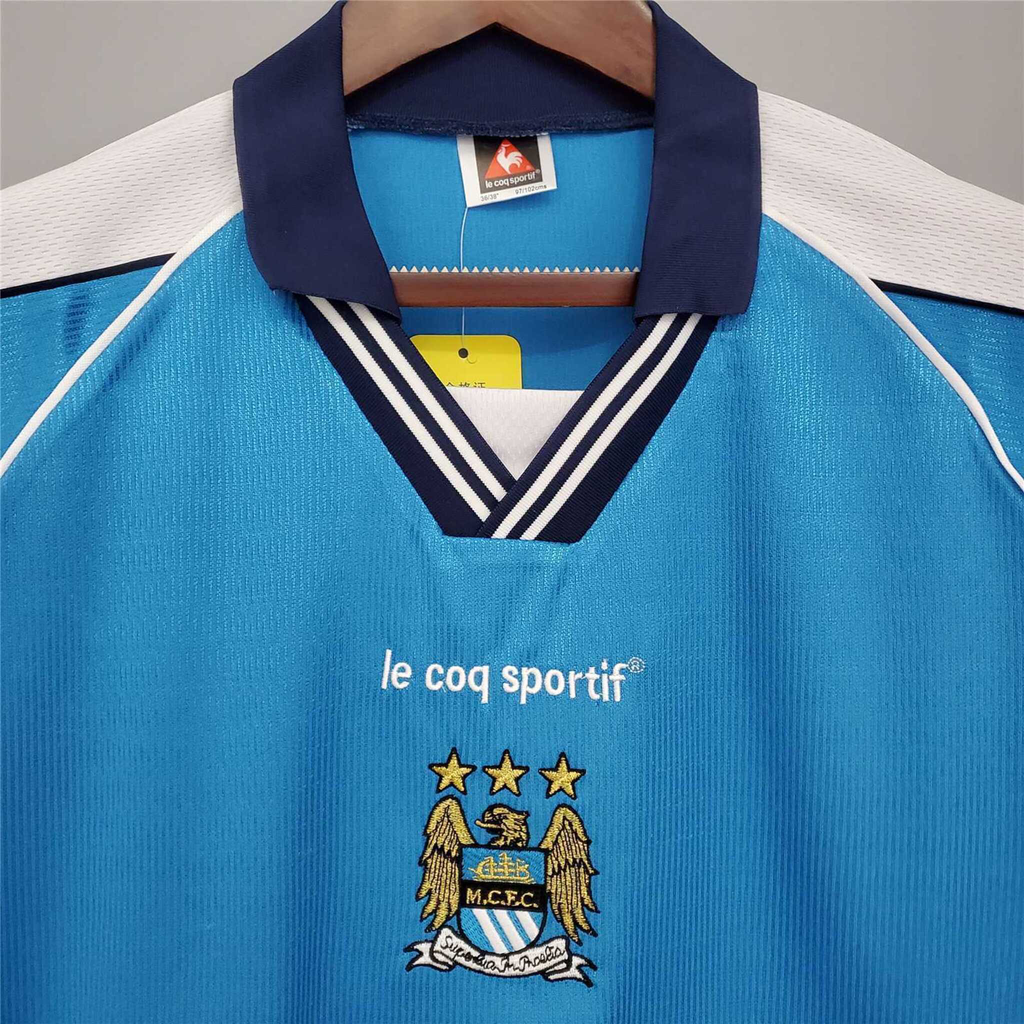 Manchester City 1999-2001 | Vintage Home Jersey