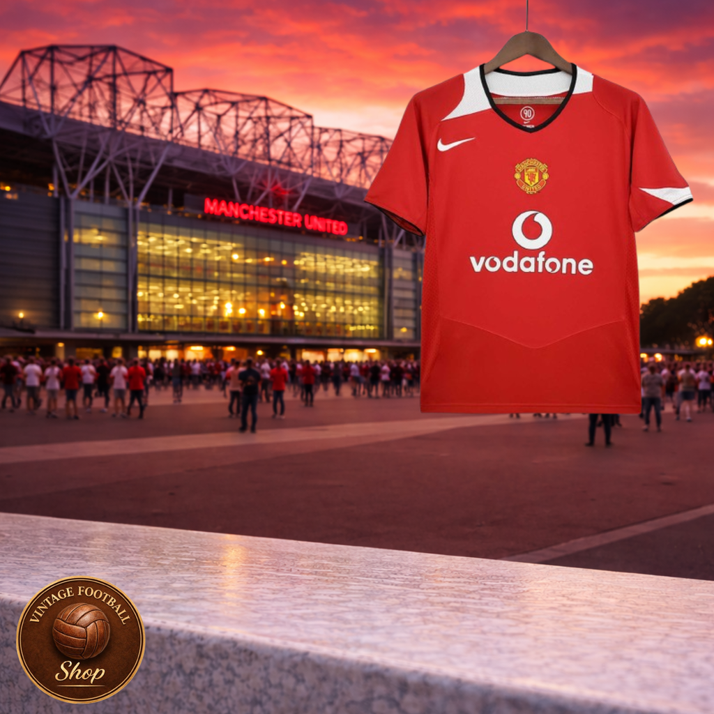 Manchester United 2004-06 | Vintage Home Jersey