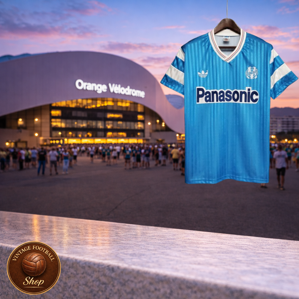 Marseille 1990-91 | Vintage Away Jersey