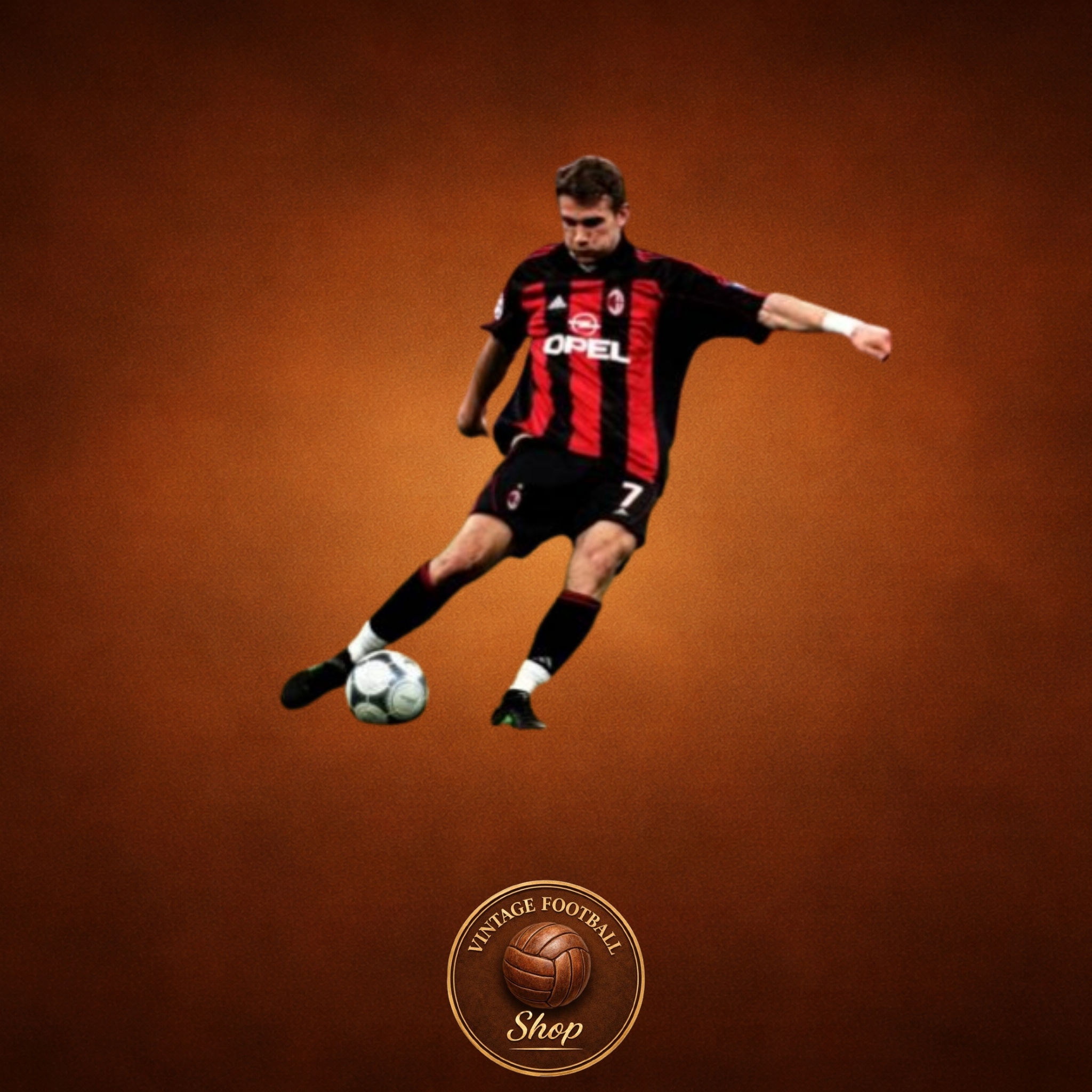 AC Milan 2001-02 | Vintage Home Jersey - Vintage Retro Football Jersey