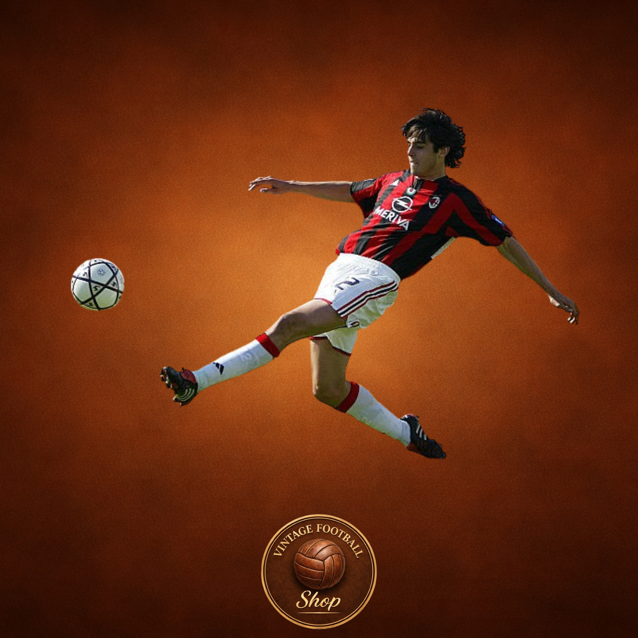 AC Milan 2003-04 | Vintage Home Jersey - Vintage Retro Football Jersey