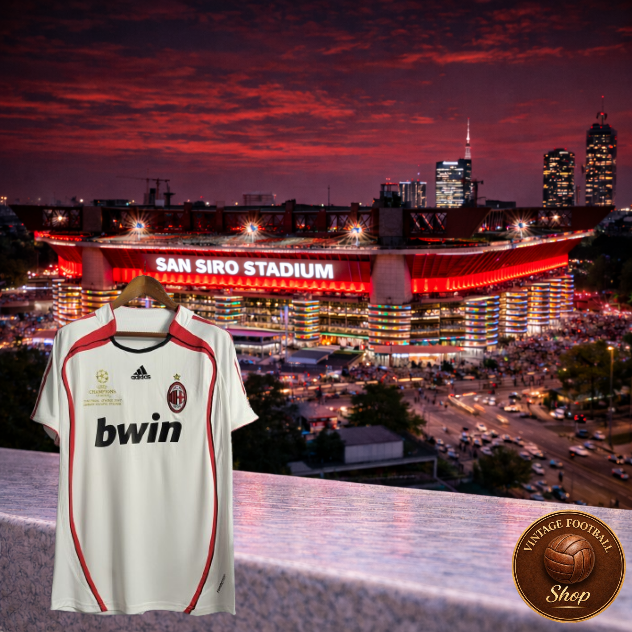 AC Milan 2006-07 | Vintage Away Jersey - Vintage Retro Football Jersey