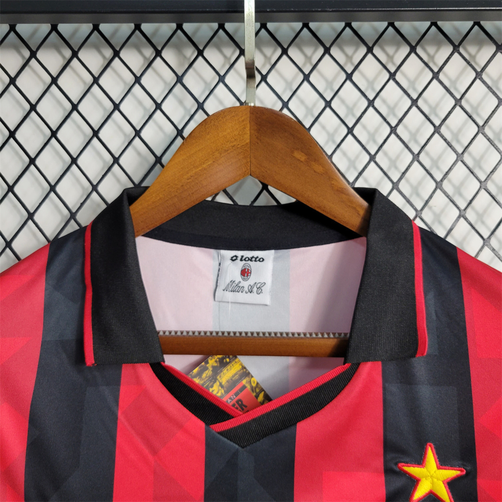 AC Milan 1993-94 | Vintage Home Jersey - Vintage Retro Football Jersey