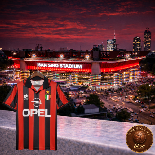 AC Milan 1996-97 | Vintage Home Jersey