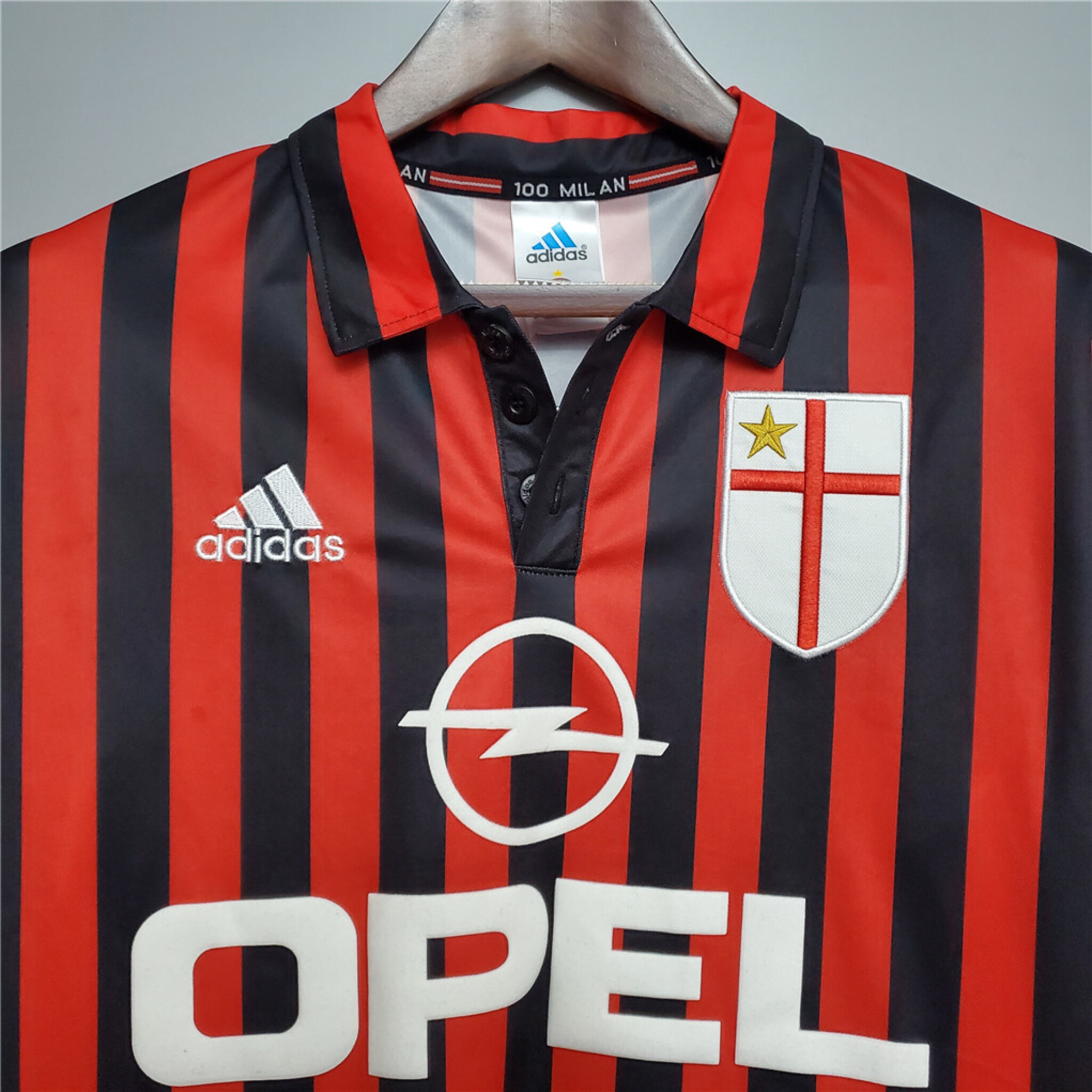 AC Milan 1999-2000 | Vintage Centenary Jersey - Vintage Retro Football Jersey