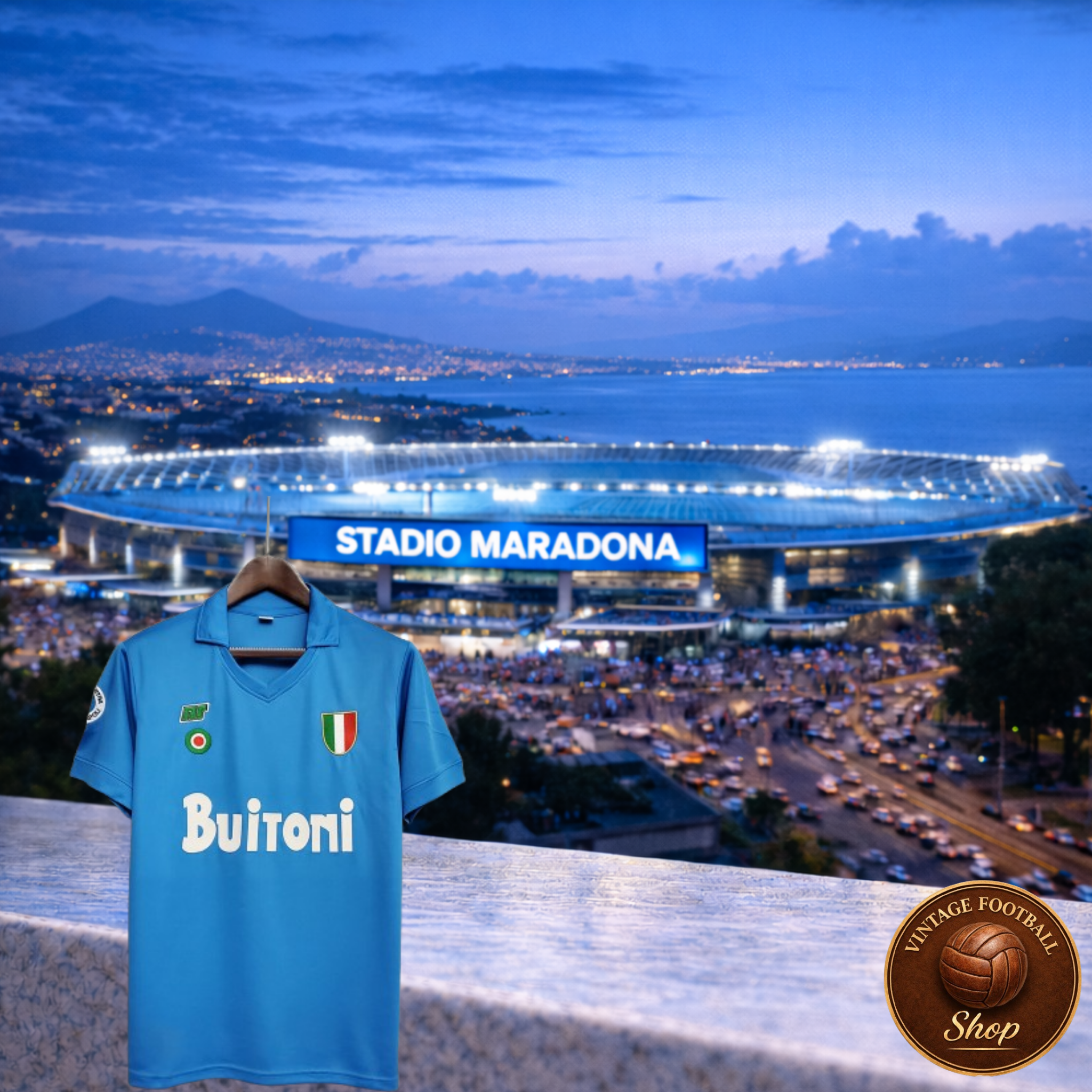 SSC Napoli 1987-88 | Vintage Home Jersey