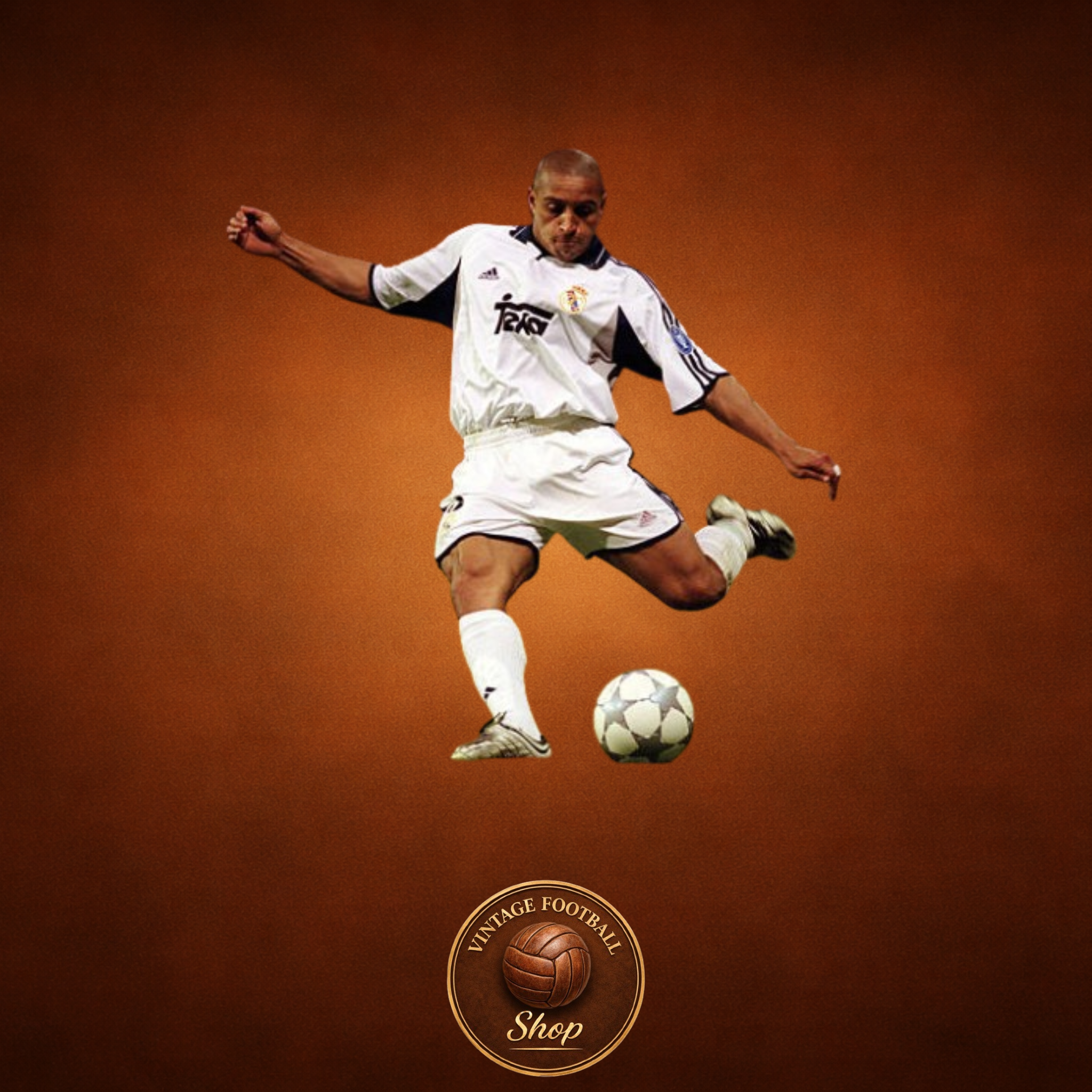 Real Madrid 2000-01 | Vintage Home Jersey