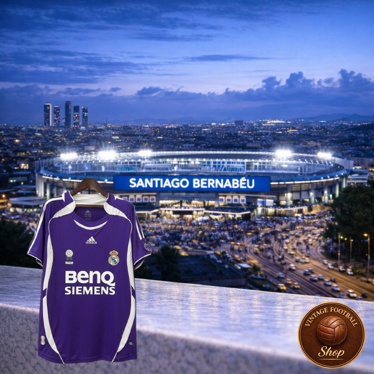 Real Madrid 2006-07 Vintage Jersey | Classic Los Blancos La Liga