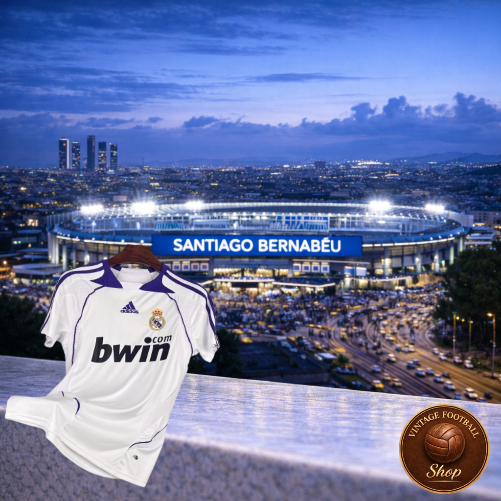 Real Madrid 2007-08 | Vintage Home Jersey