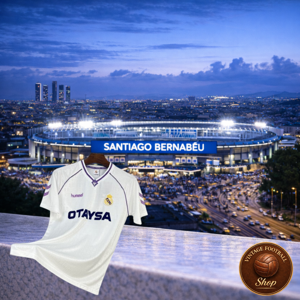 Real Madrid 1990-92 | Vintage Home Jersey