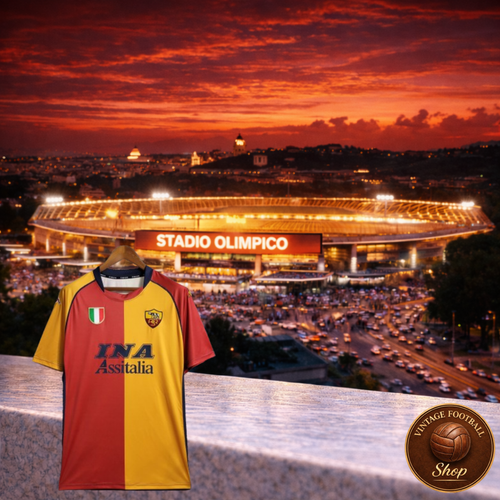 AS Roma 2001-02 | Vintage Home Jersey
