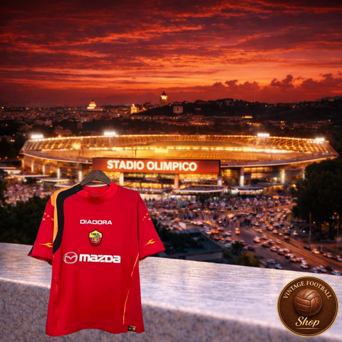 AS Roma 2004-05 | Vintage Home Jersey