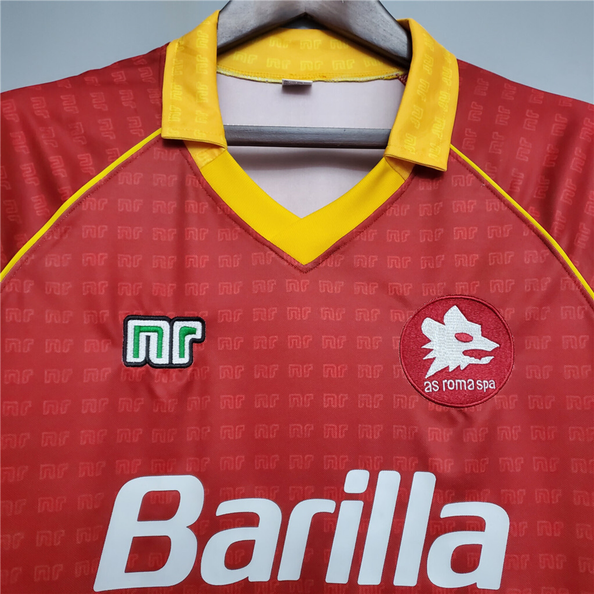 AS Roma 1990-91 | Vintage Home Jersey - Vintage Retro Football Jersey