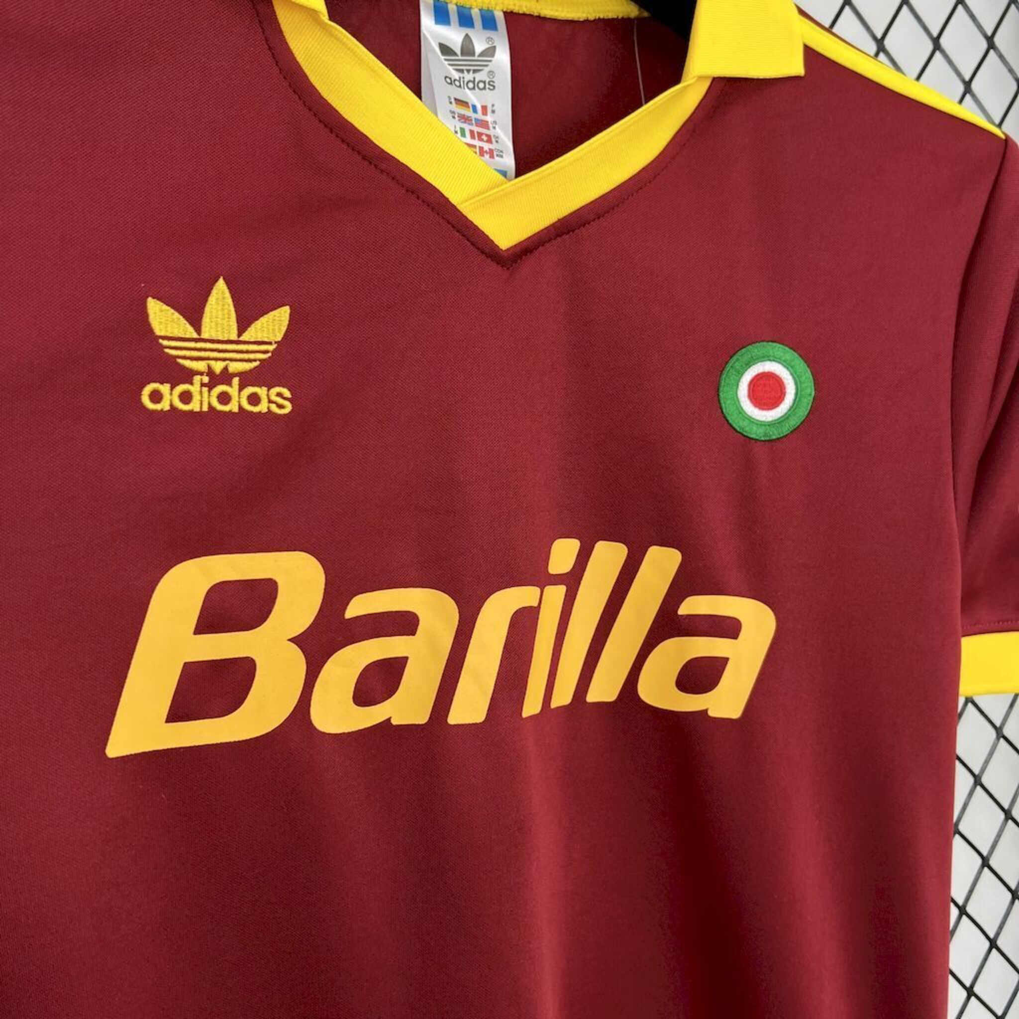 AS Roma 1992-94 | Vintage Home Jersey | Vintage Football – Vintage AS Roma 1992-94 | Vintage Home Jersey | Vintage Football – Vintage