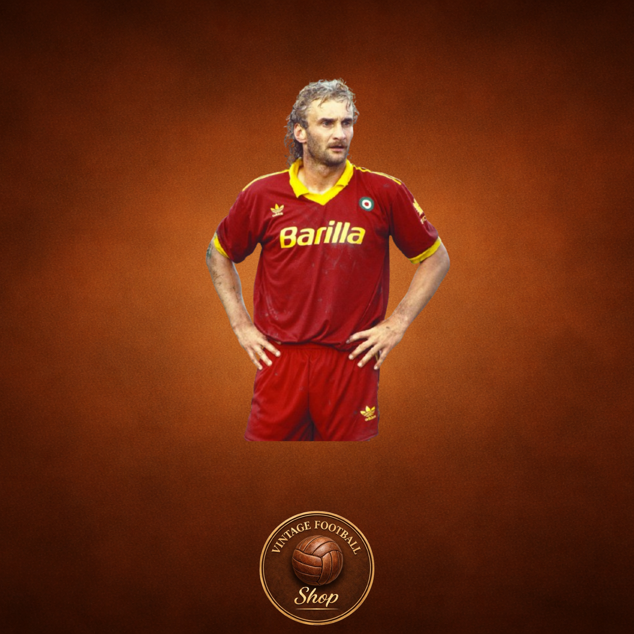 AS Roma 1992-94 | Vintage Home Jersey - Vintage Retro Football Jersey