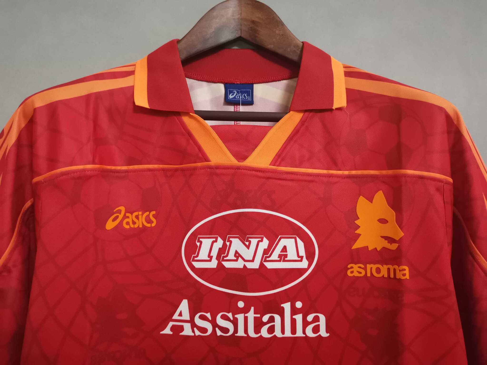 AS Roma 1995-96 | Vintage Home Jersey - Vintage Retro Football Jersey