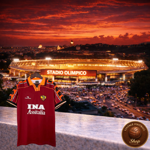 AS Roma 1998-99 | Vintage Home Jersey
