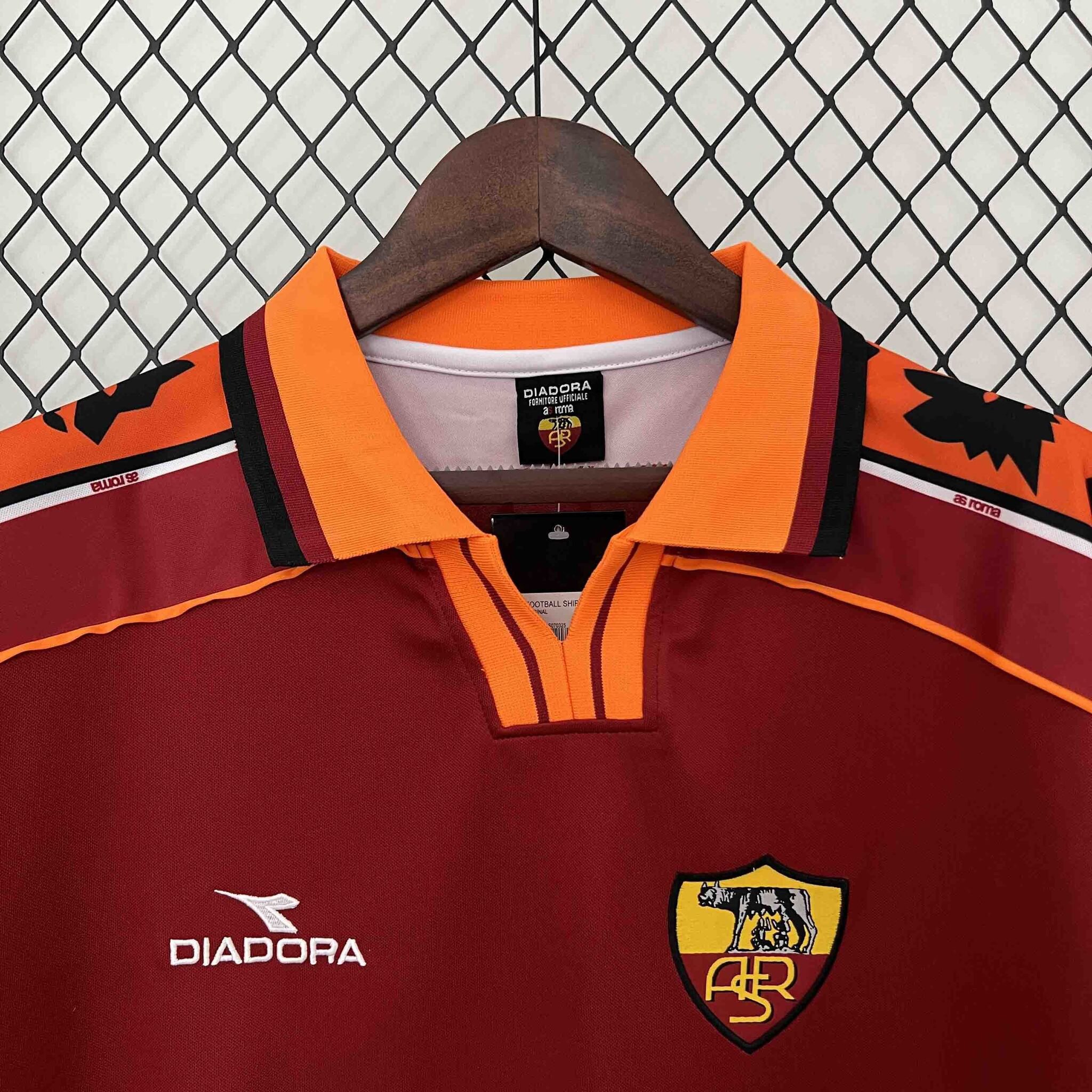 AS Roma 1998-99 | Vintage Home Jersey - Vintage Retro Football Jersey