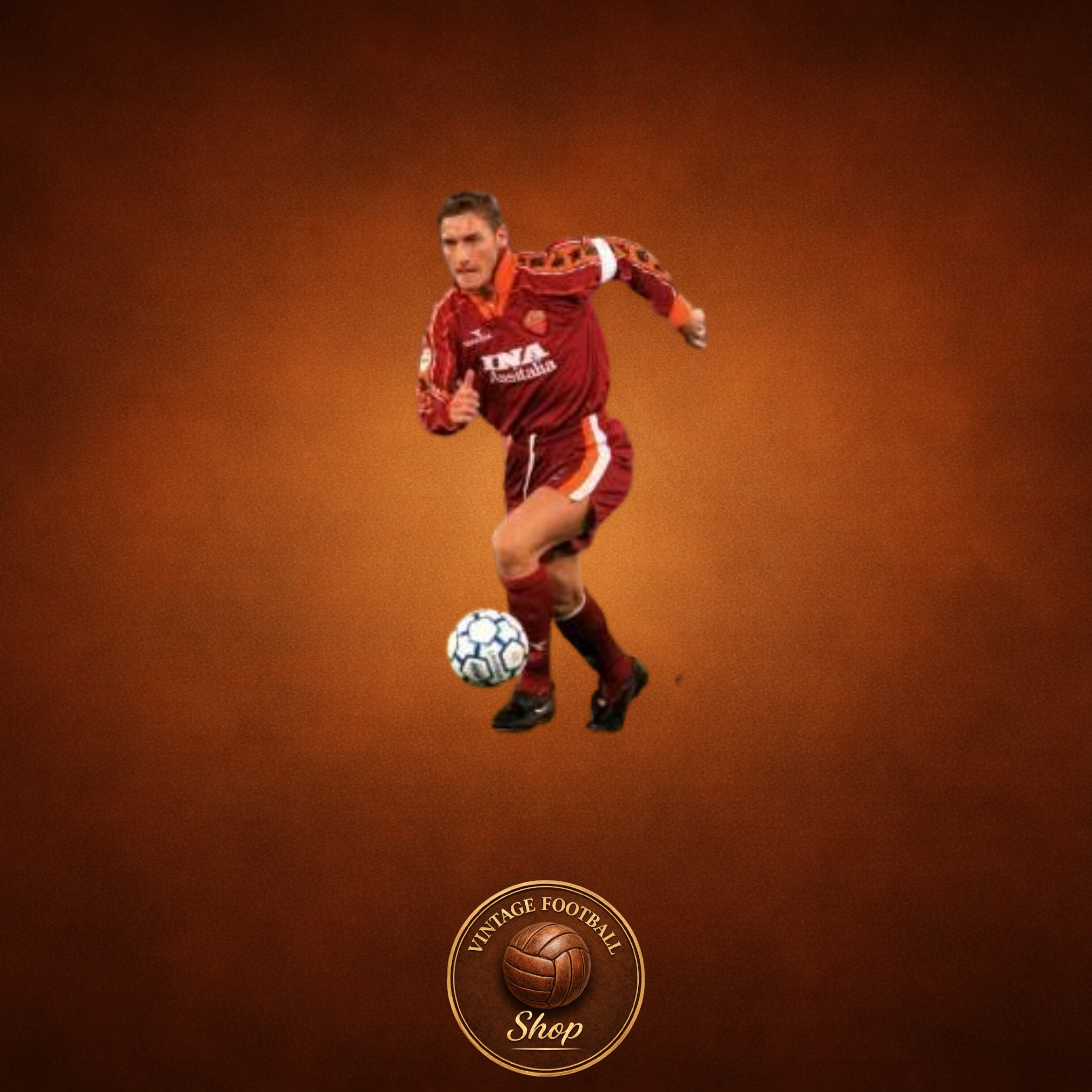 AS Roma 1998-99 | Vintage Home Jersey - Vintage Retro Football Jersey